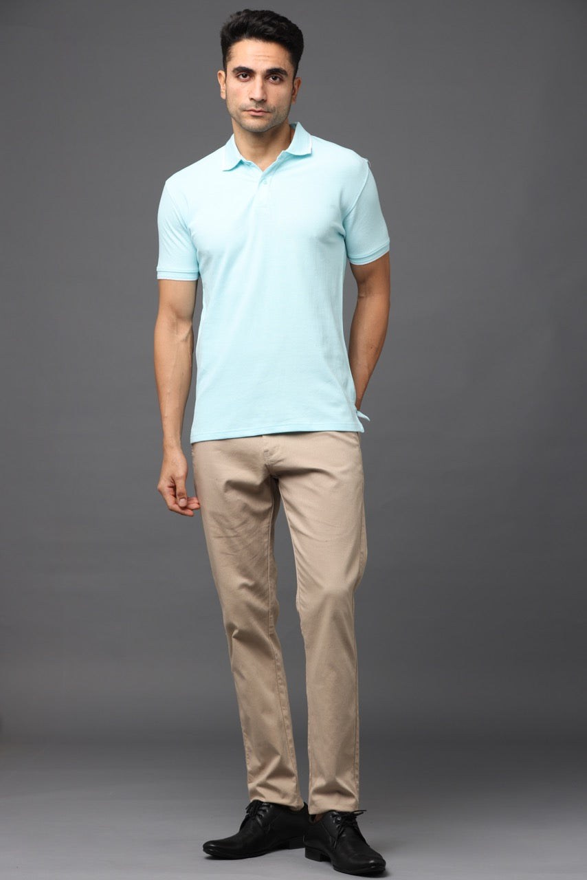 Alfaq Basics Mint Blue Tshirt