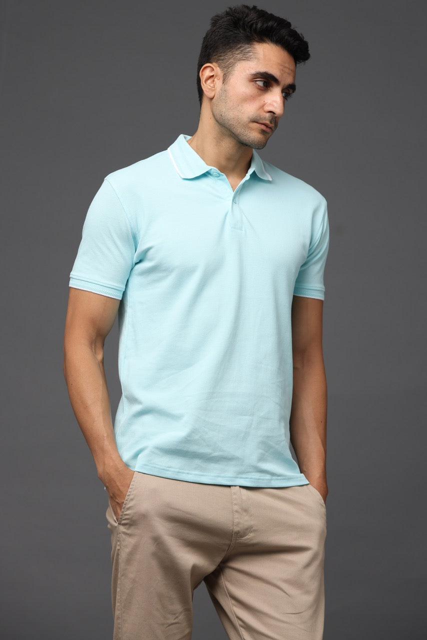 Alfaq Basics Mint Blue Tshirt