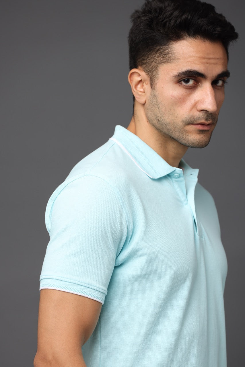 Alfaq Basics Mint Blue Tshirt