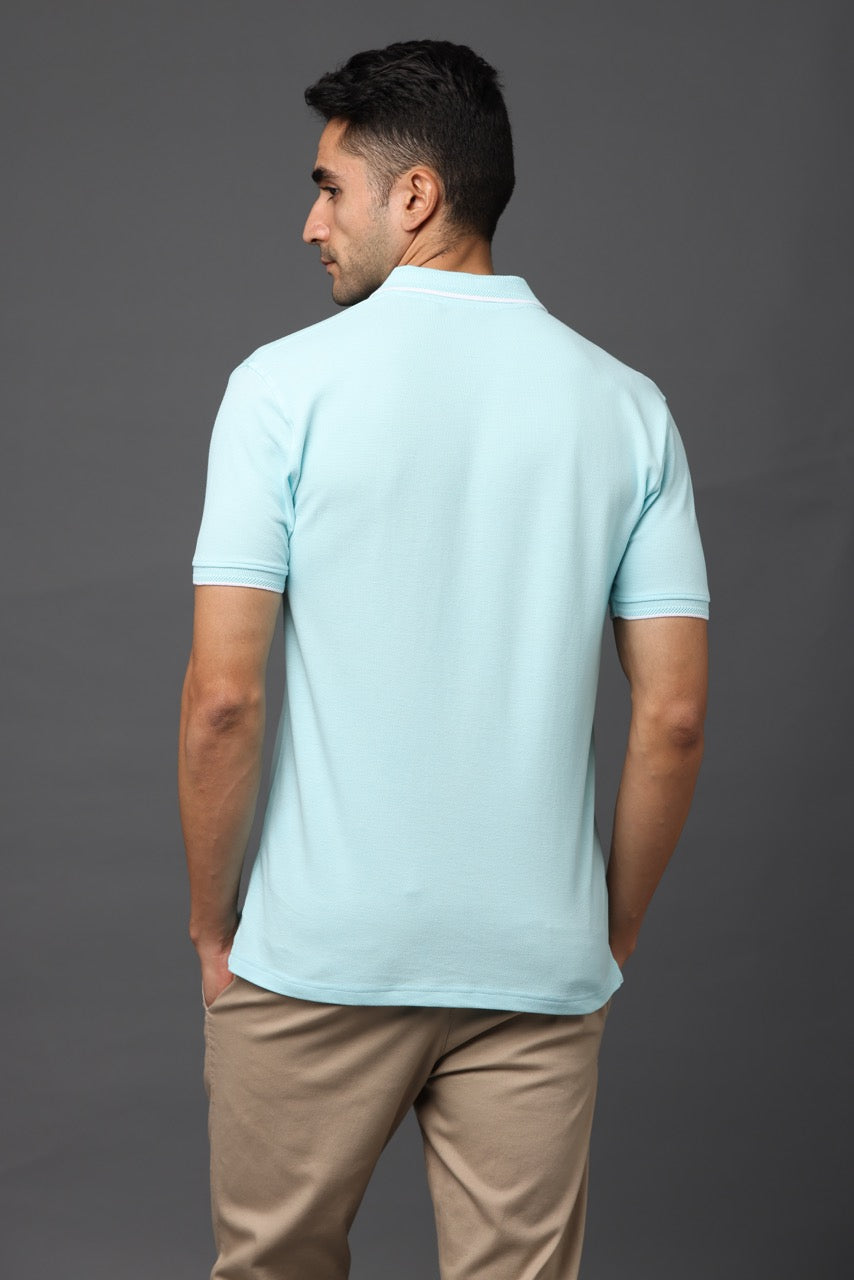 Alfaq Basics Mint Blue Tshirt