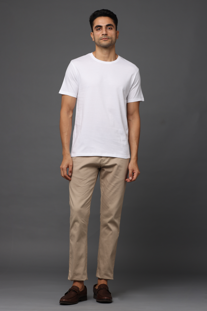 Alfaq Basic Premium White Tshirt