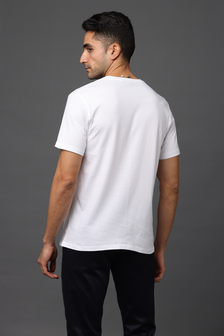 Alfaq Basic Premium White Tshirt