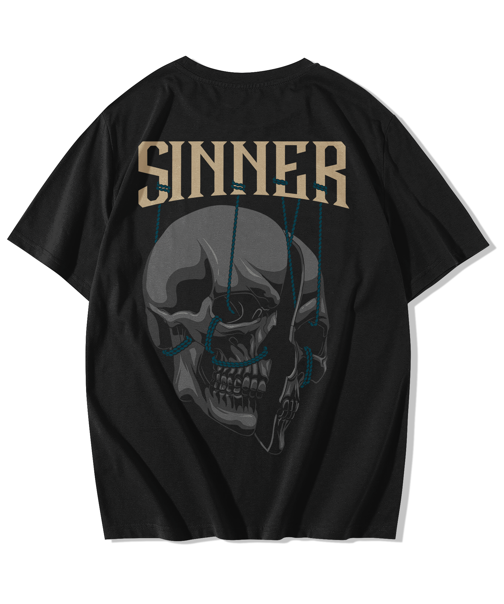 Alfaq Sinner Oversized T-Shirt - Alfaq