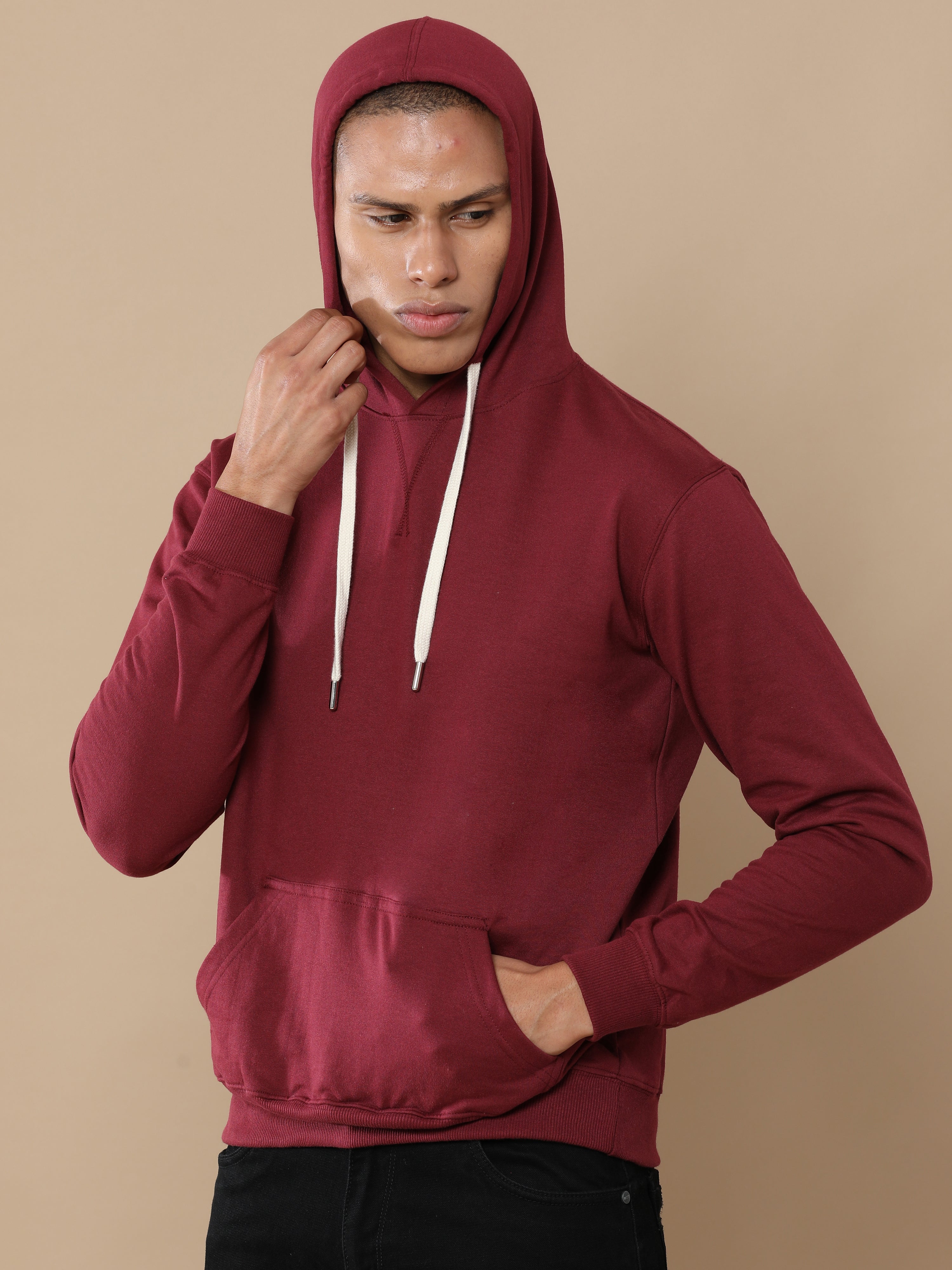 Alfaq Basics French Wine Hoodie