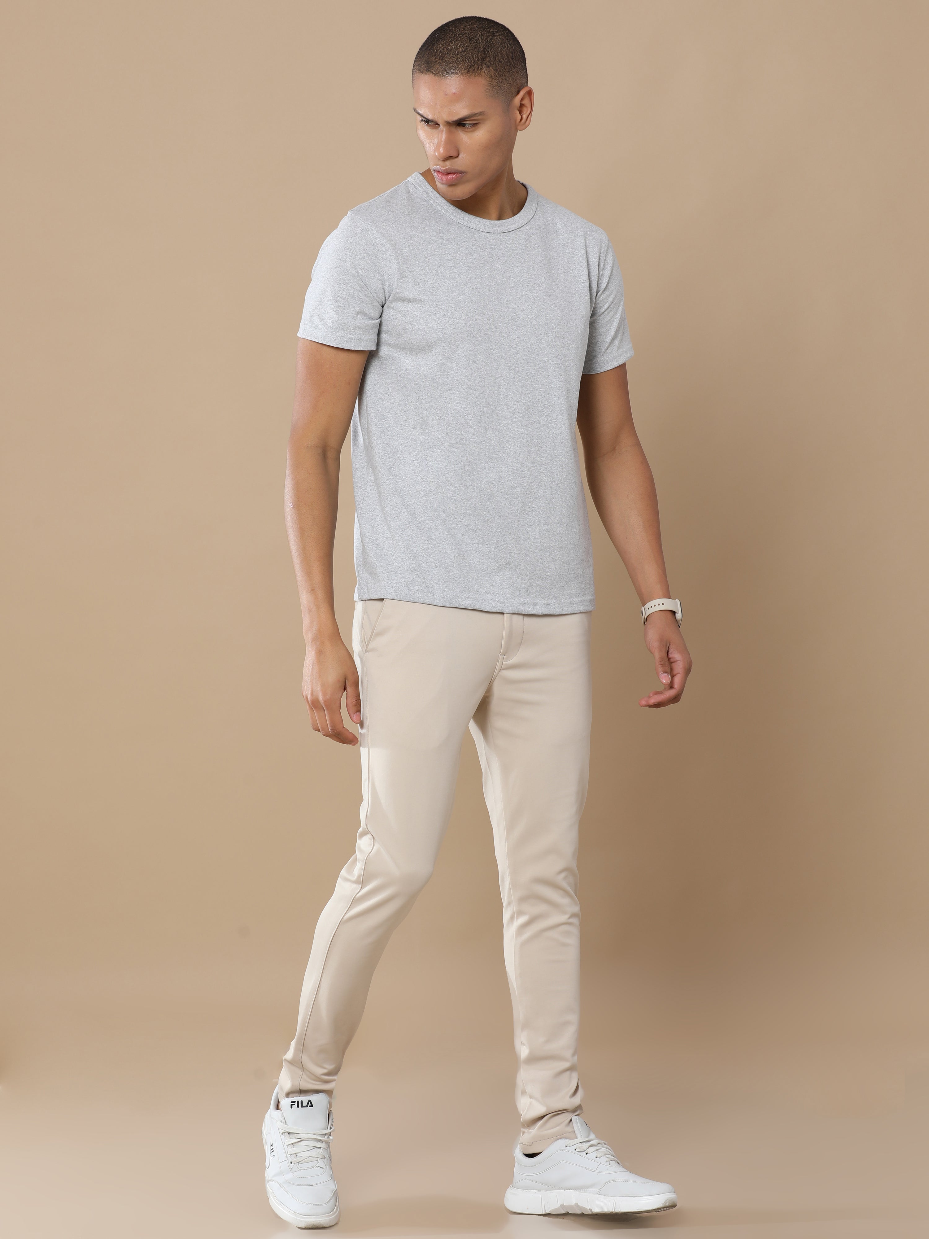 Alfaq Basic Sustainable Grey Tshirt
