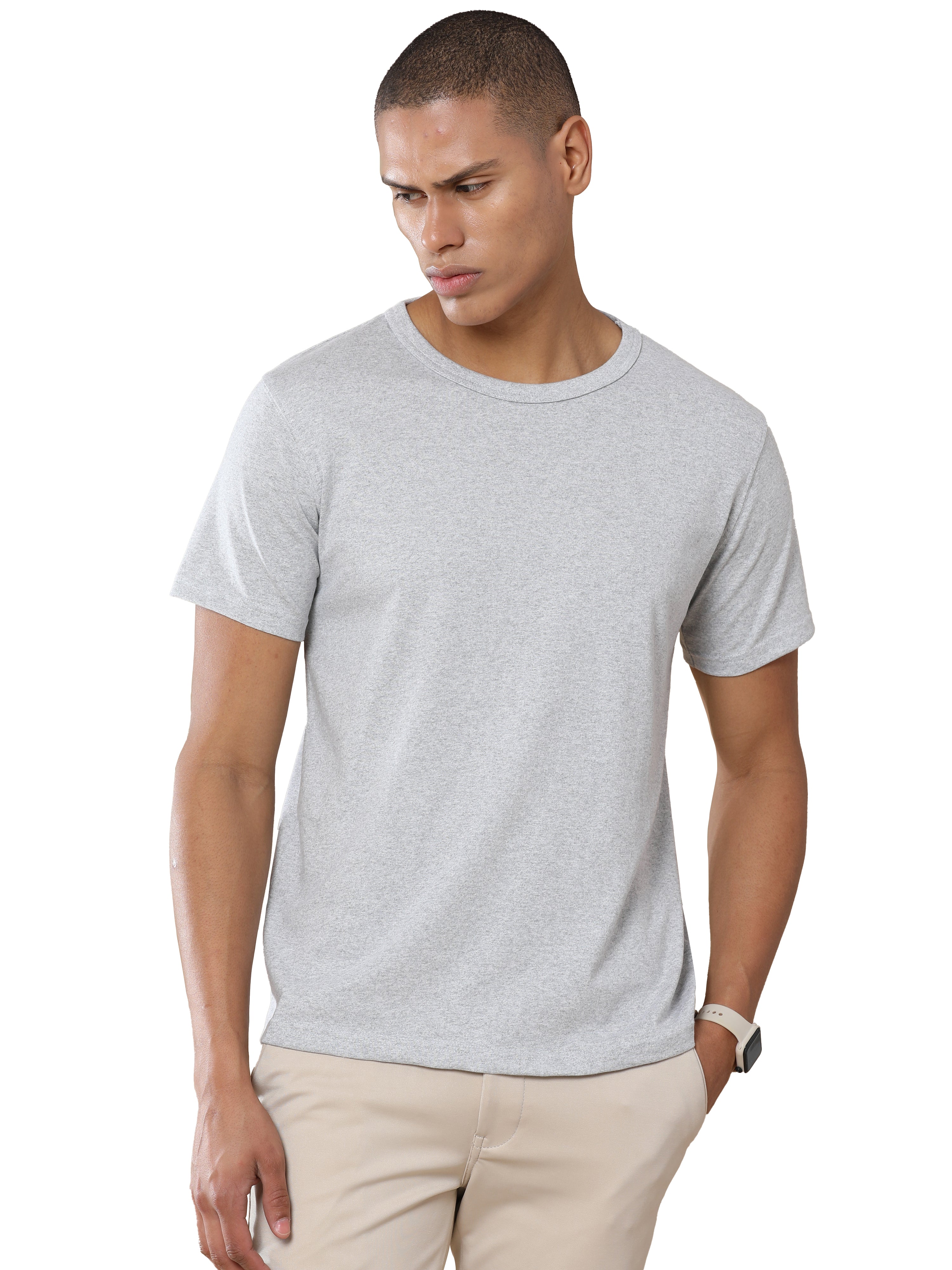 Alfaq Basic Sustainable Grey Tshirt