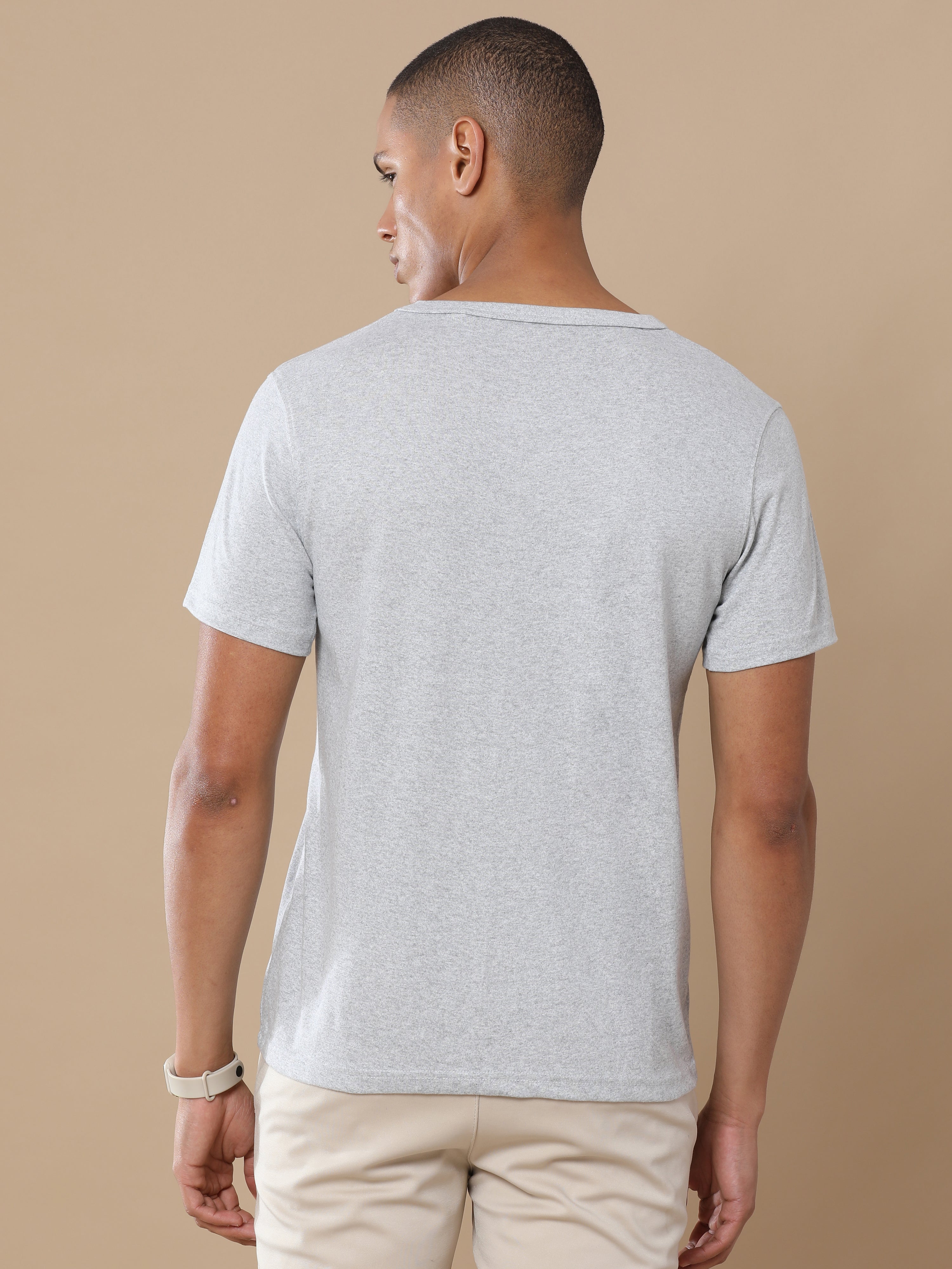 Alfaq Basic Sustainable Grey Tshirt