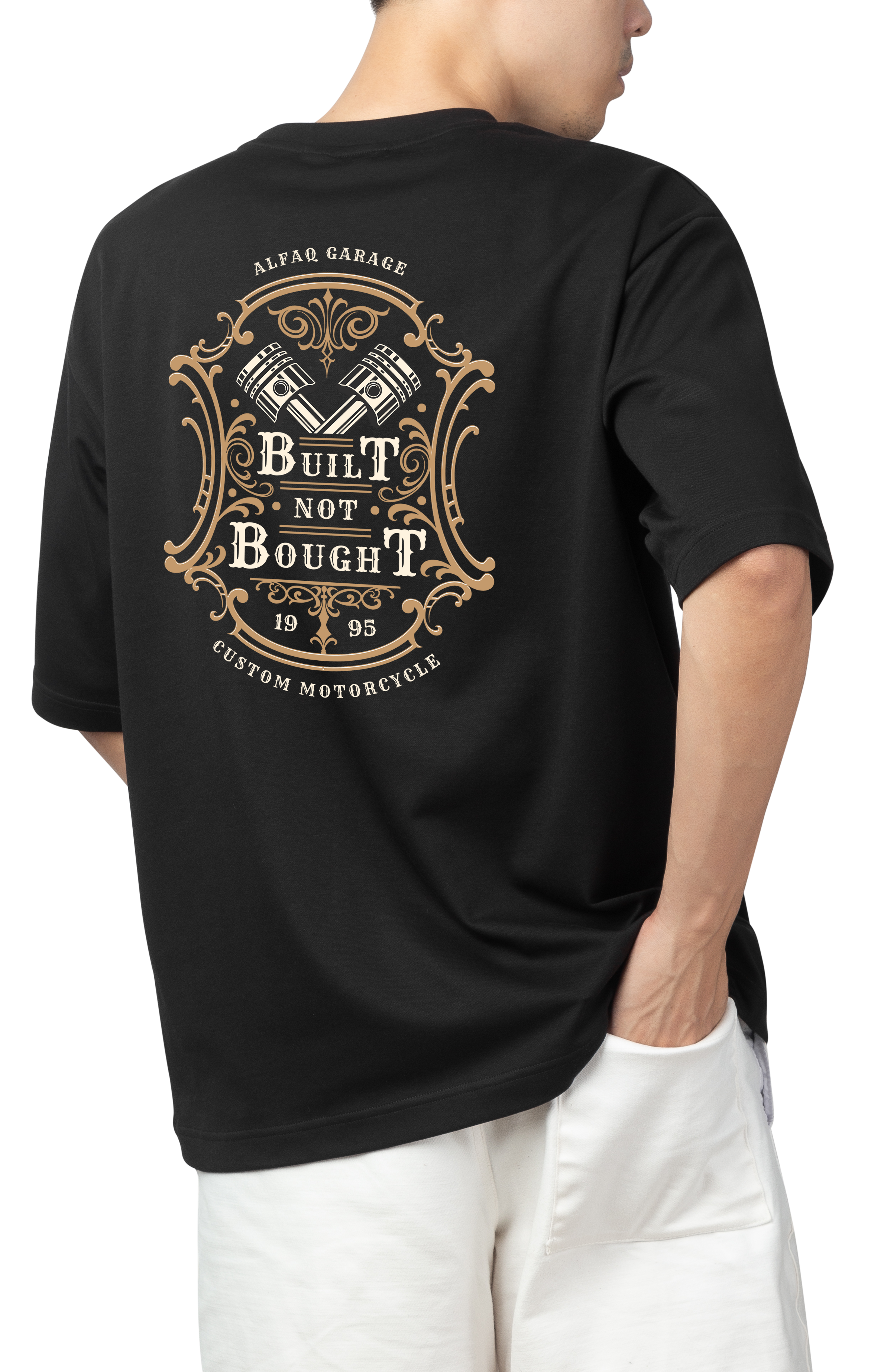 Alfaq Built Not Bought Oversized T-shirt