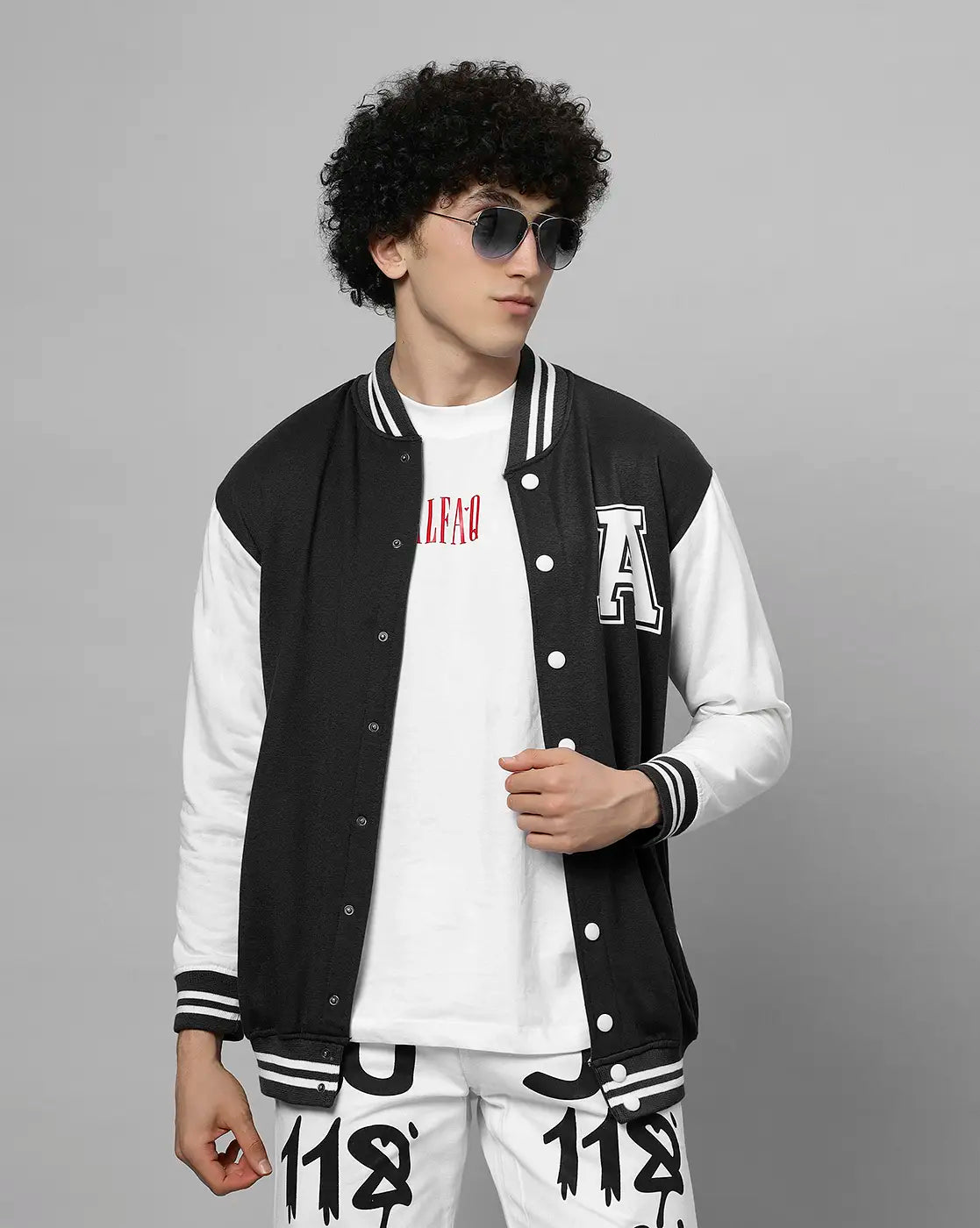 Alfaq Healed Varsity Jacket