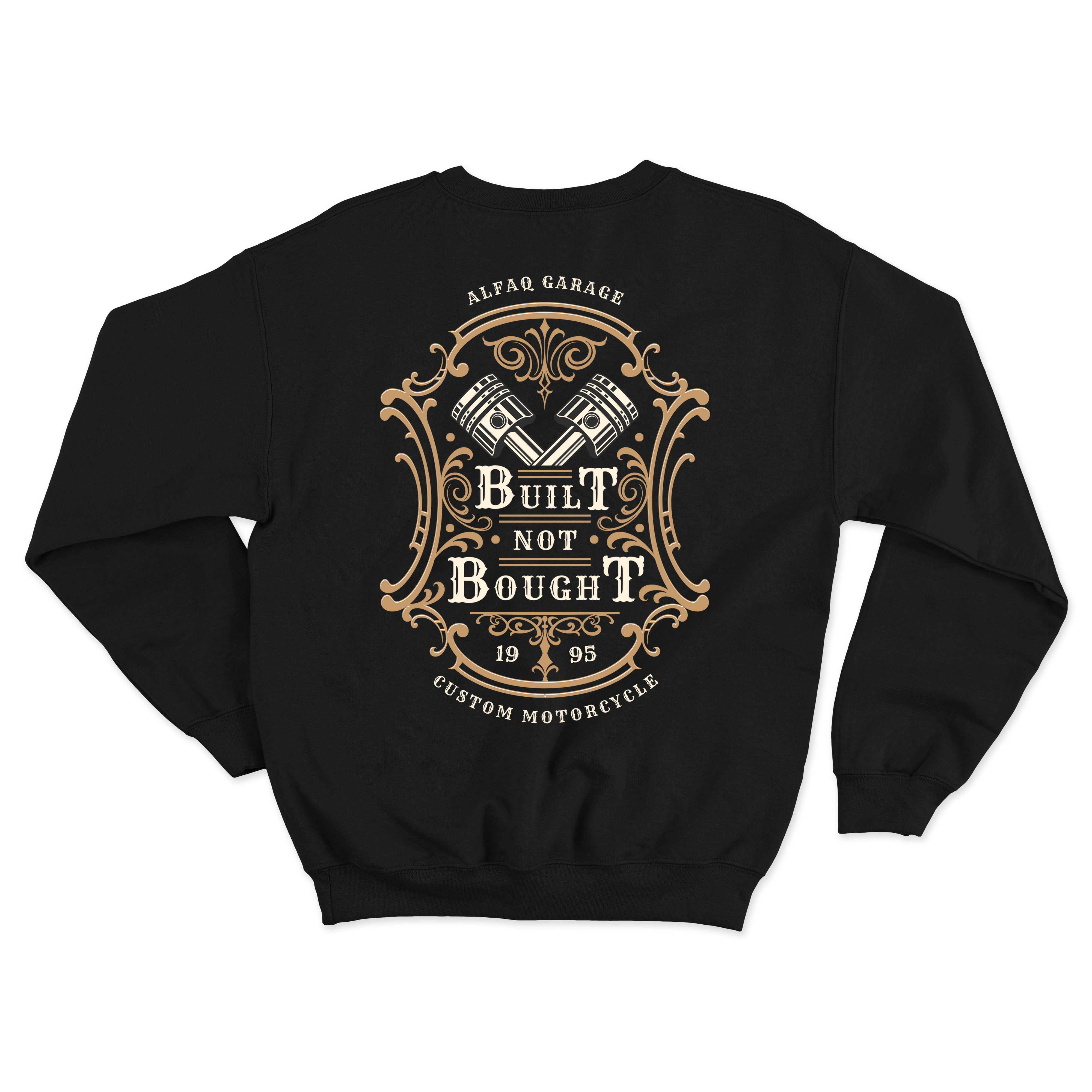 Alfaq Built Not Bought saw Sweatshirt