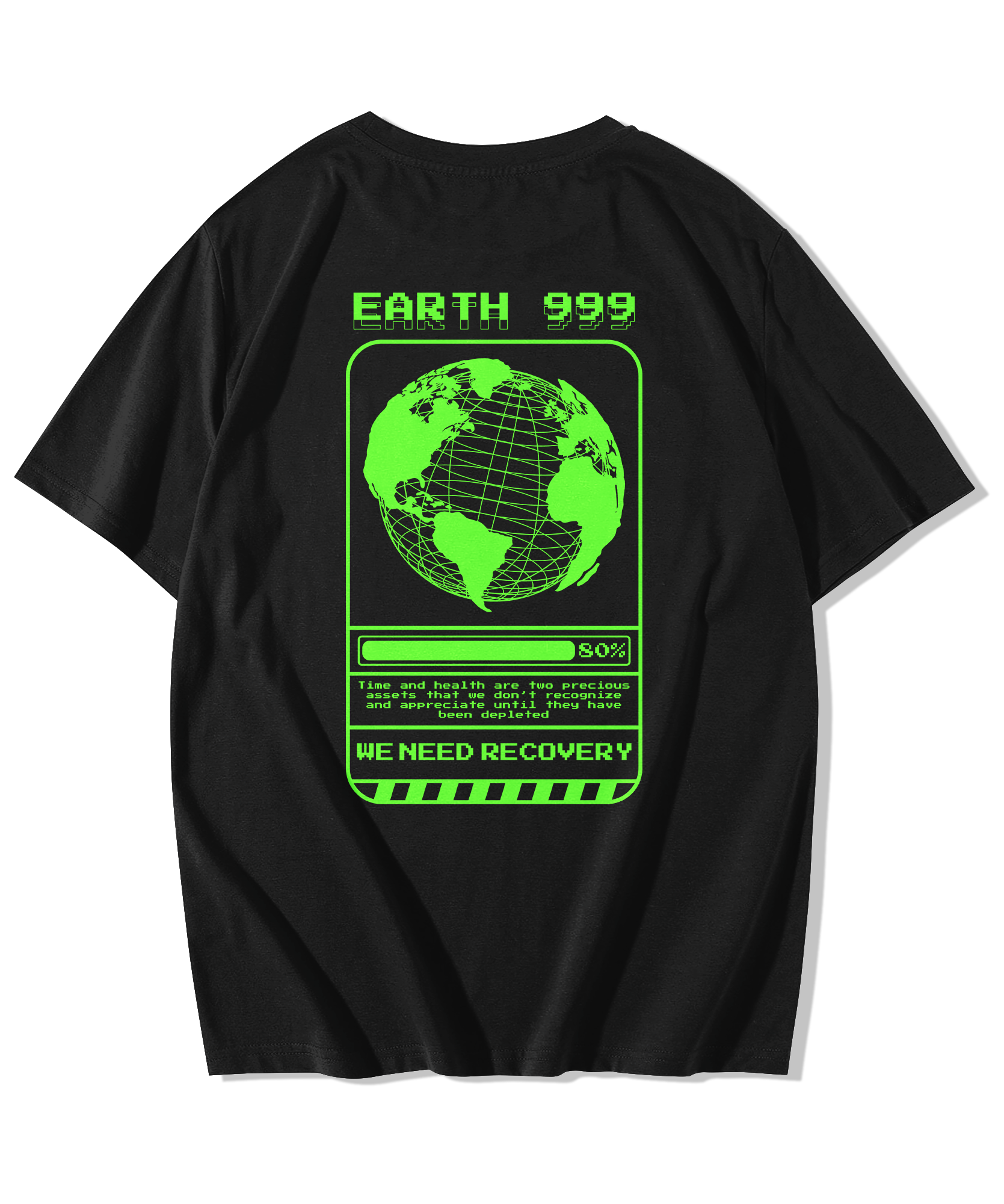 Alfaq Earth 999 Oversized T-Shirt - Alfaq