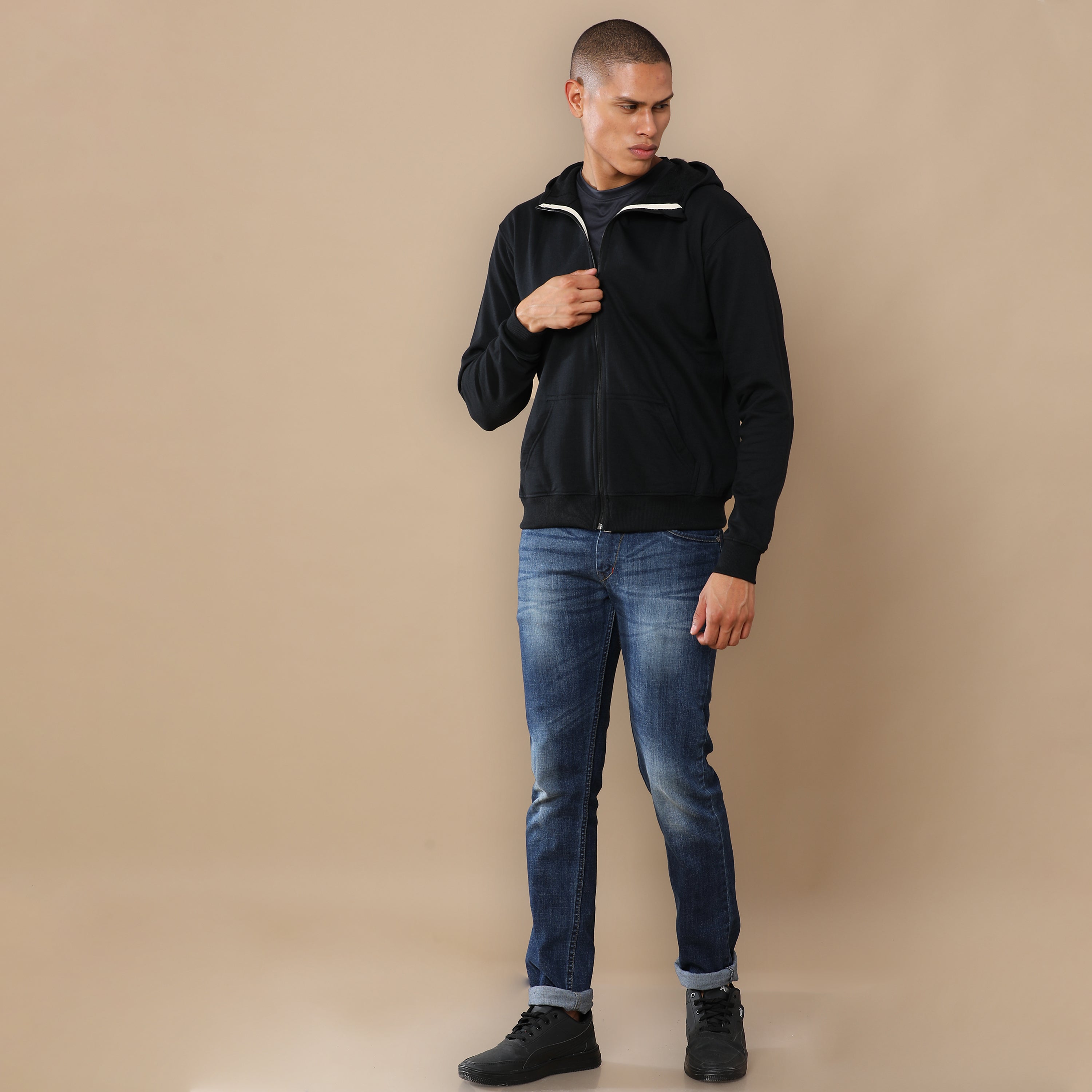 Alfaq Basics Zipper Hoodie