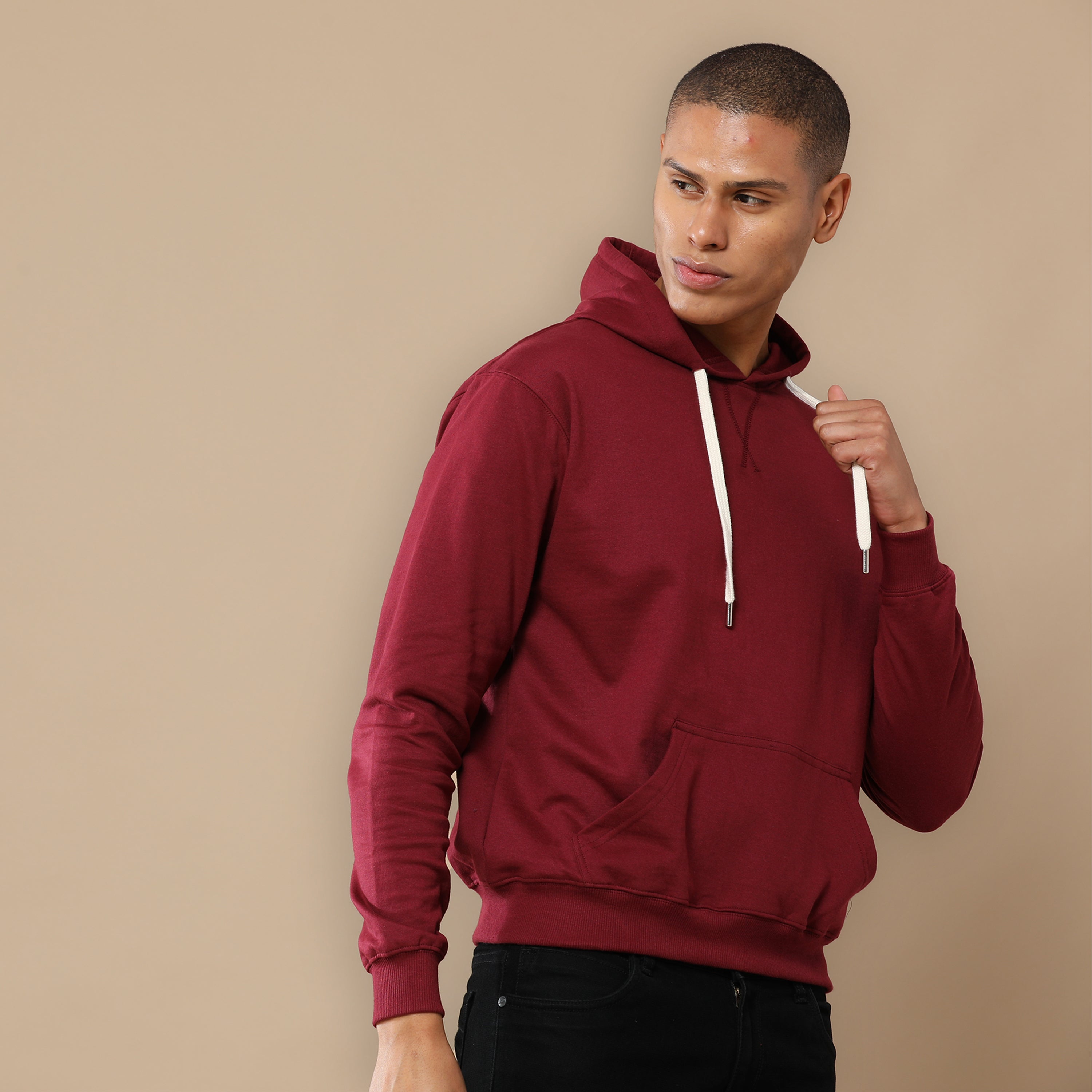 Alfaq Basics French Wine Hoodie
