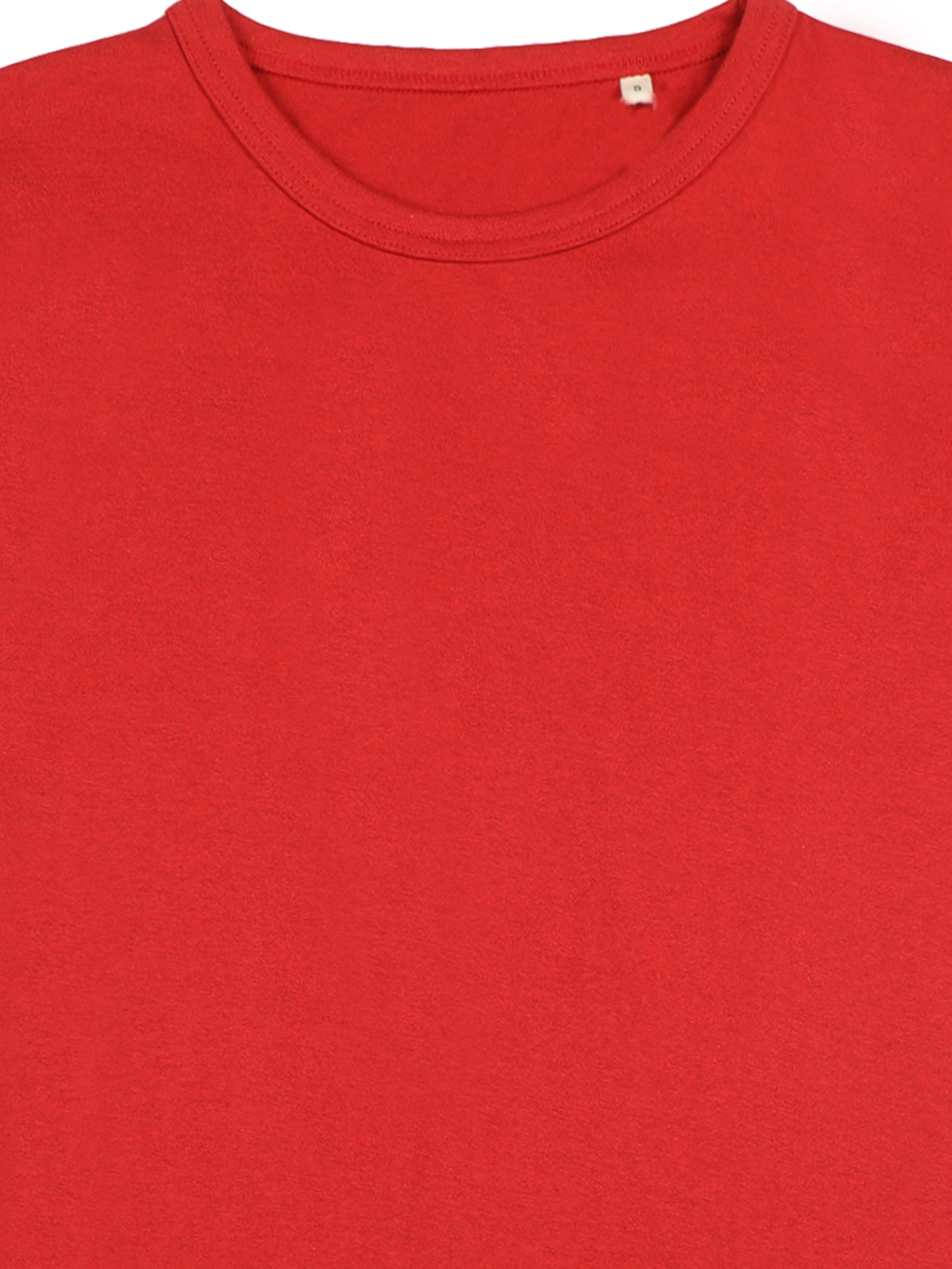 Alfaq Basic Sustinable Red Tshirt