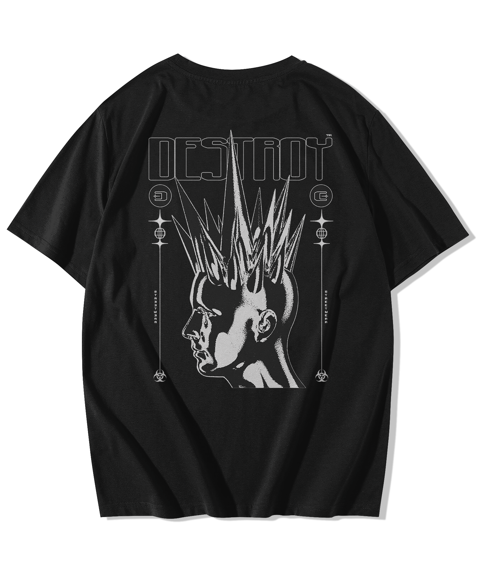 Alfaq Destroy Oversized T-Shirt - Alfaq