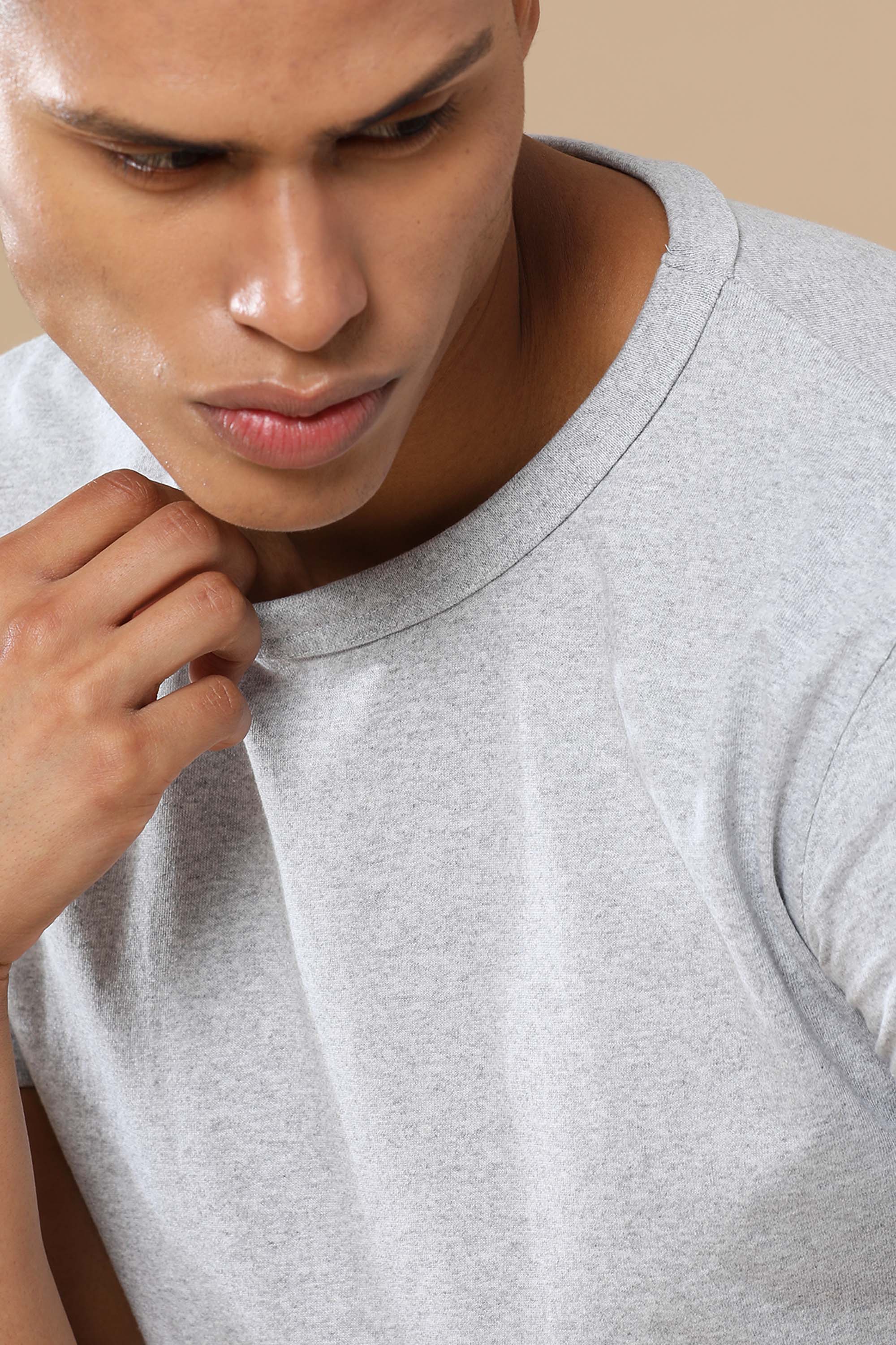 Alfaq Basic Sustainable Grey Tshirt