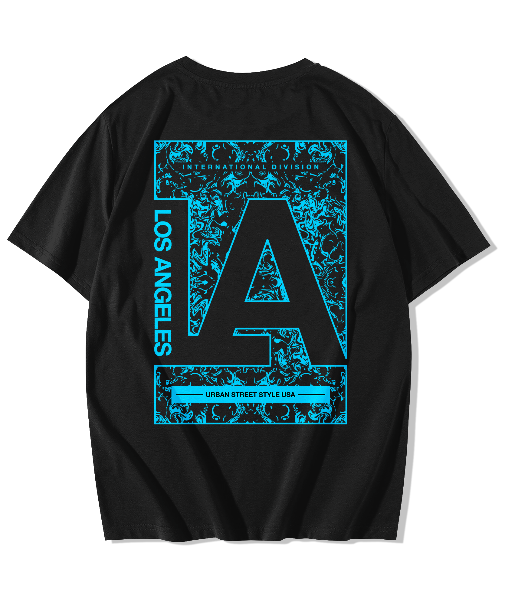 Alfaq Urban Street Style usa Oversized T-Shirt - Alfaq