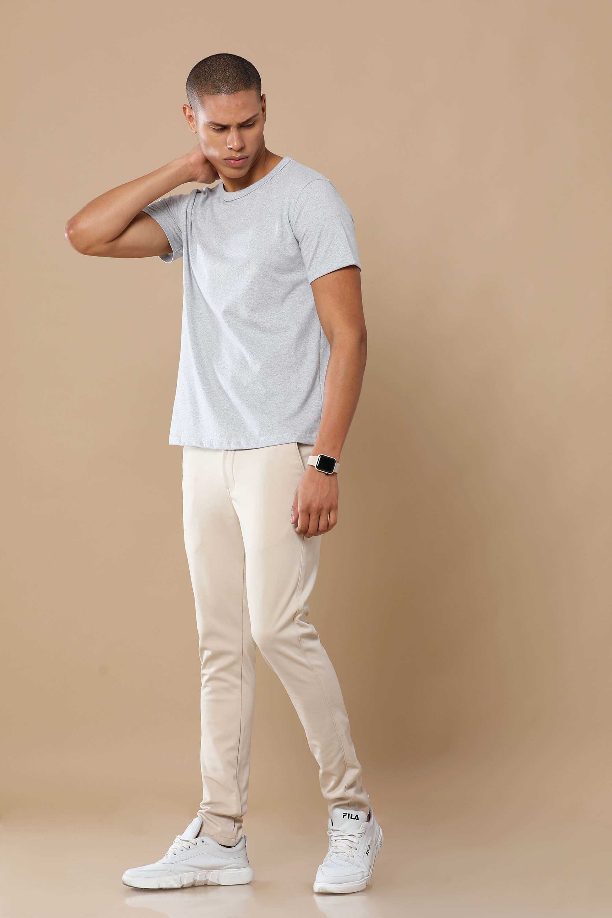 Alfaq Basic Sustainable Grey Tshirt