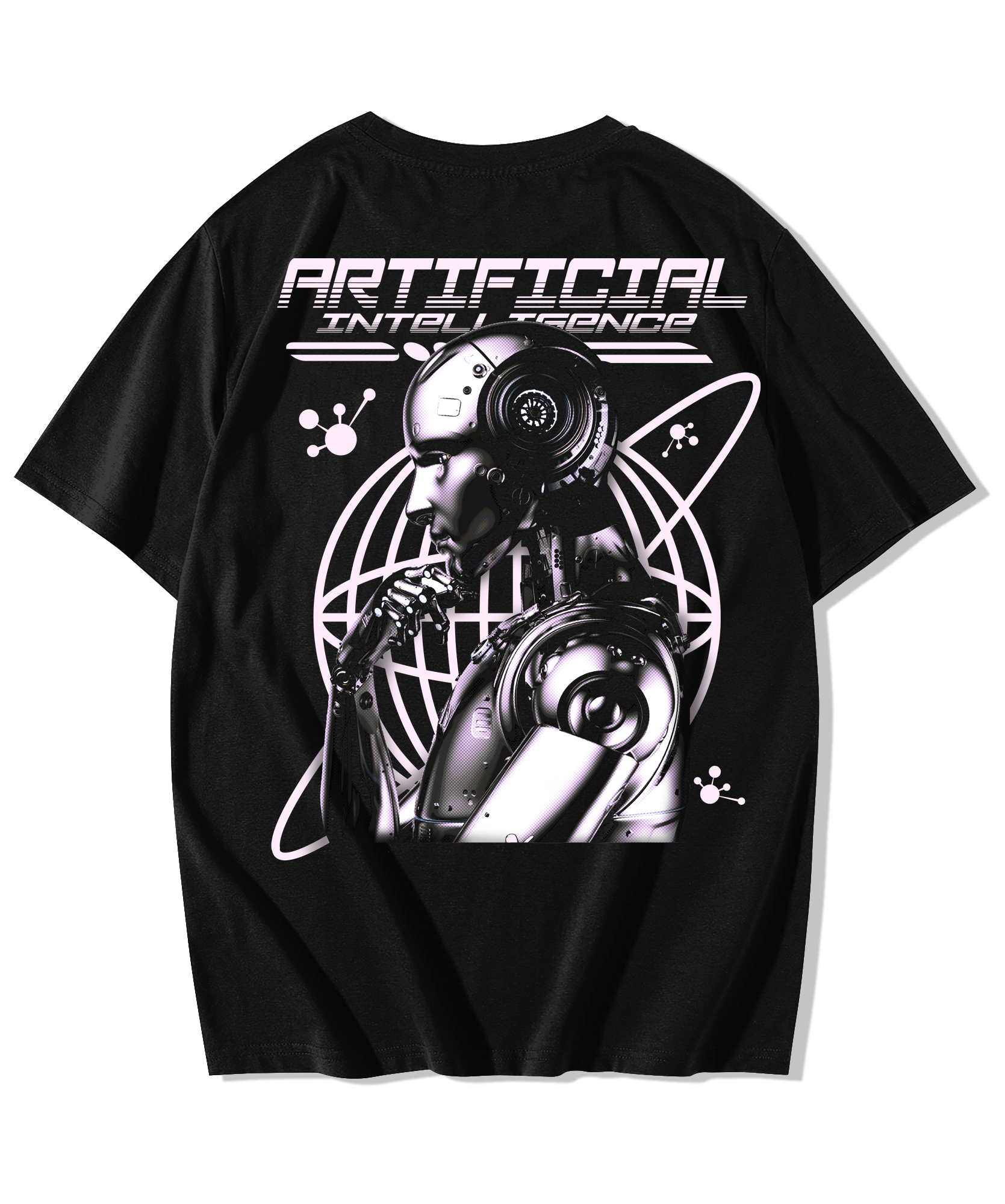 Alfaq Artificial Oversized T-Shirt - Alfaq