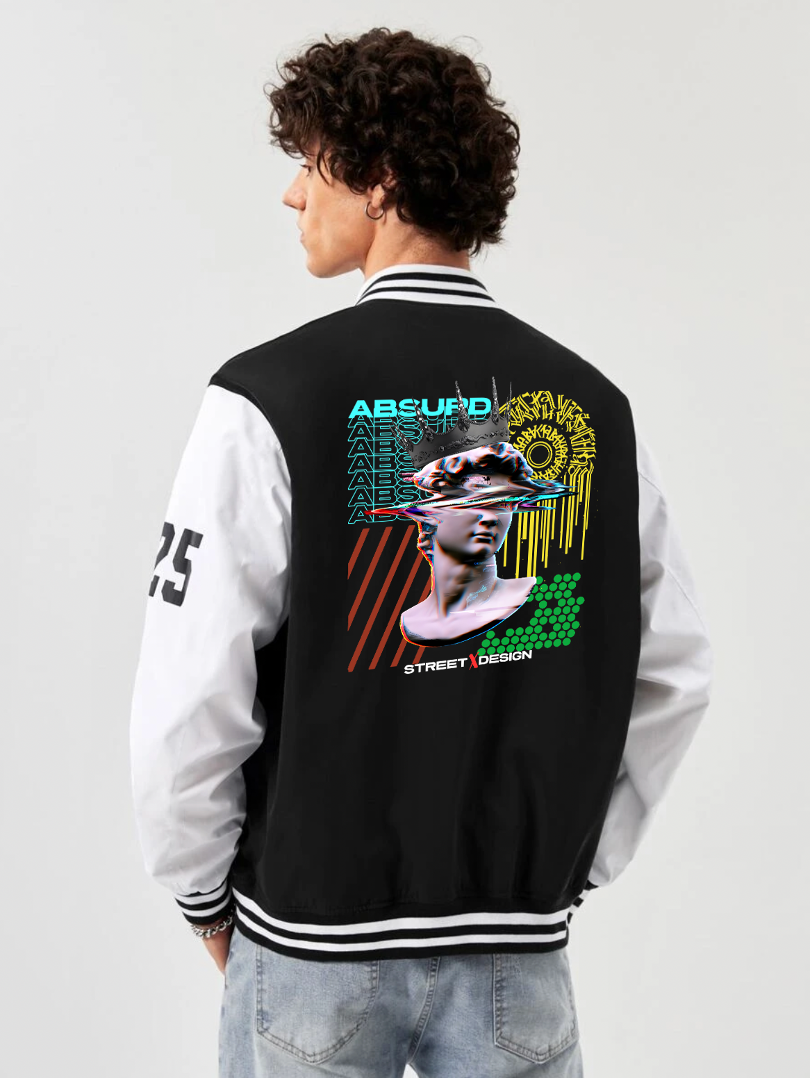 Alfaq Absurd Varsity Jacket - Alfaq