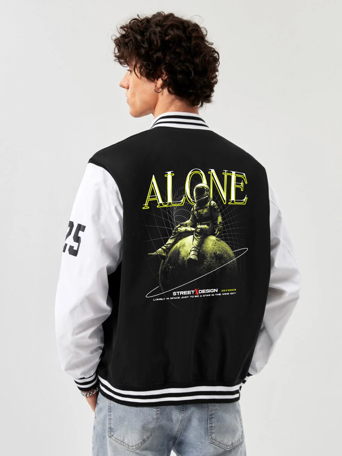 Alfaq Alone Varsity jacket - Alfaq