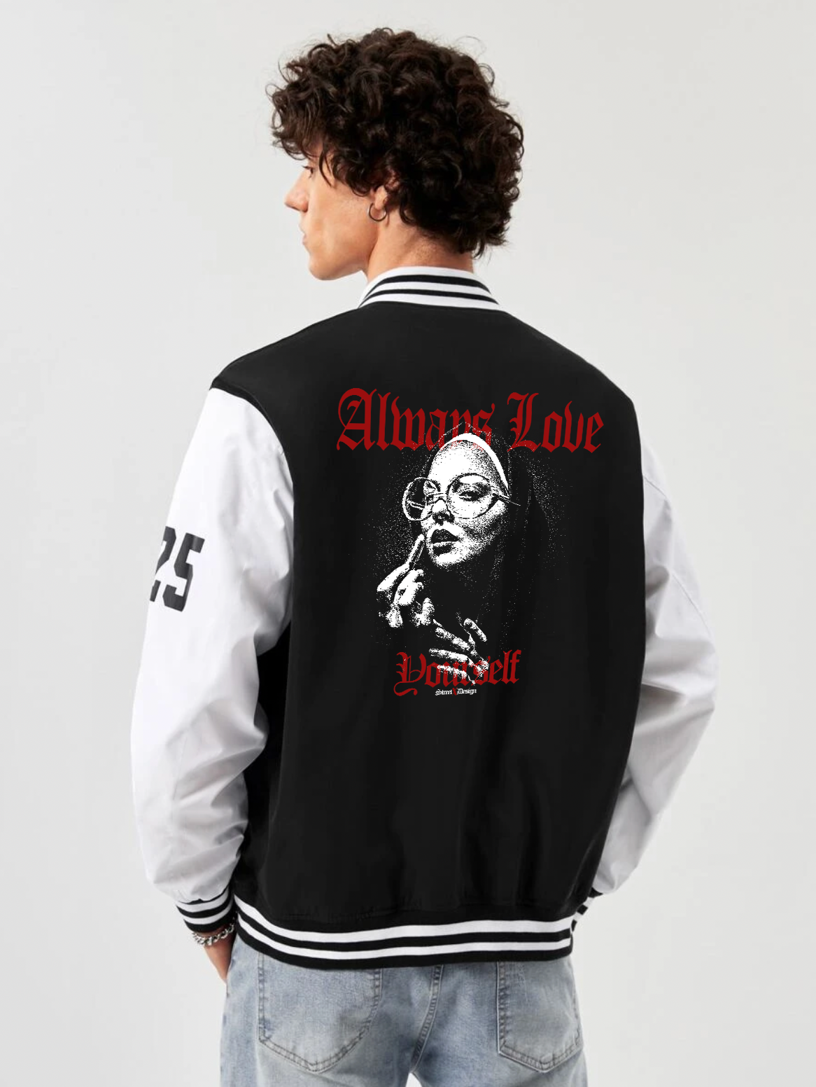 Alfaq Always Love Yourself Varsity jacket - Alfaq