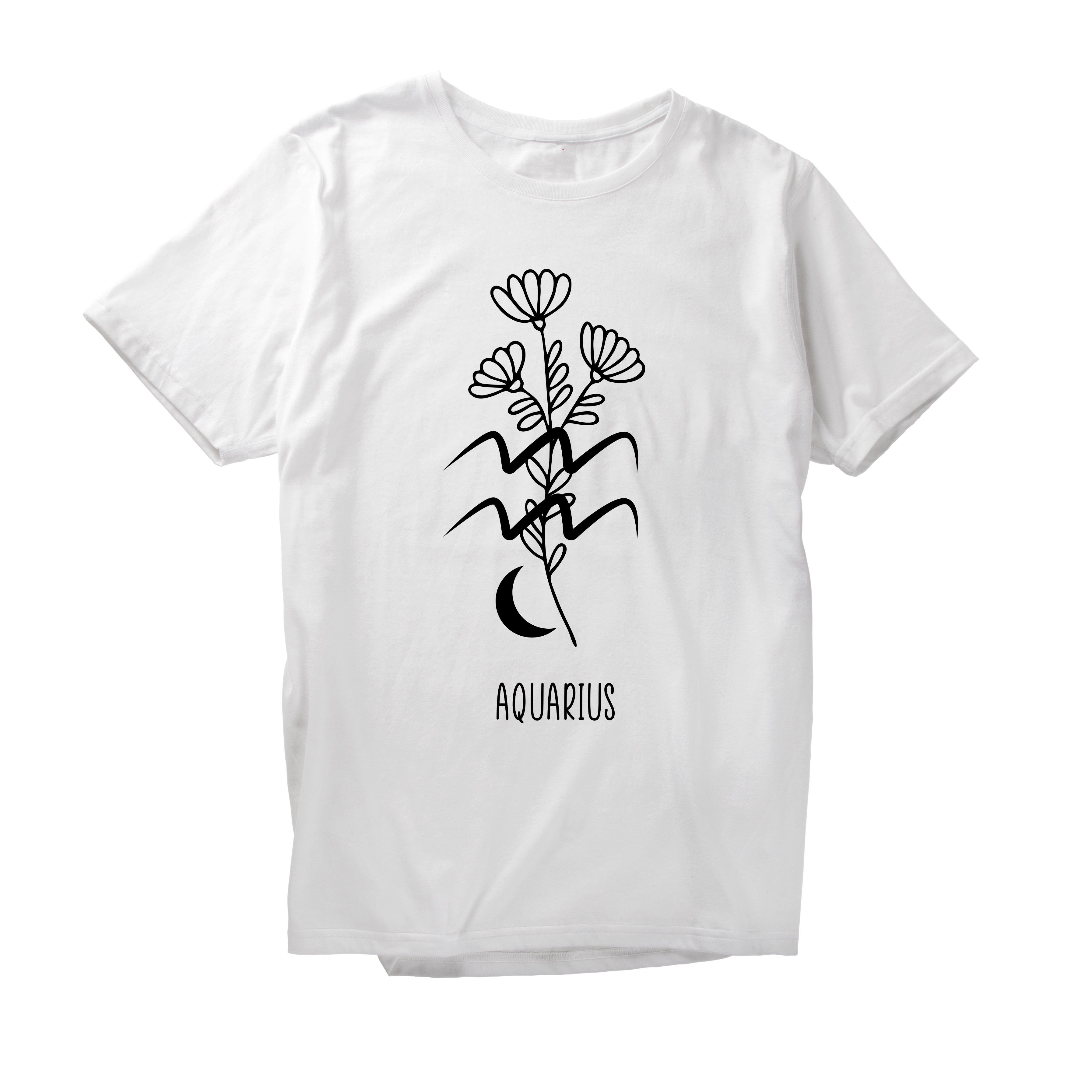 Alfaq Aquarius Flower T-Shirt