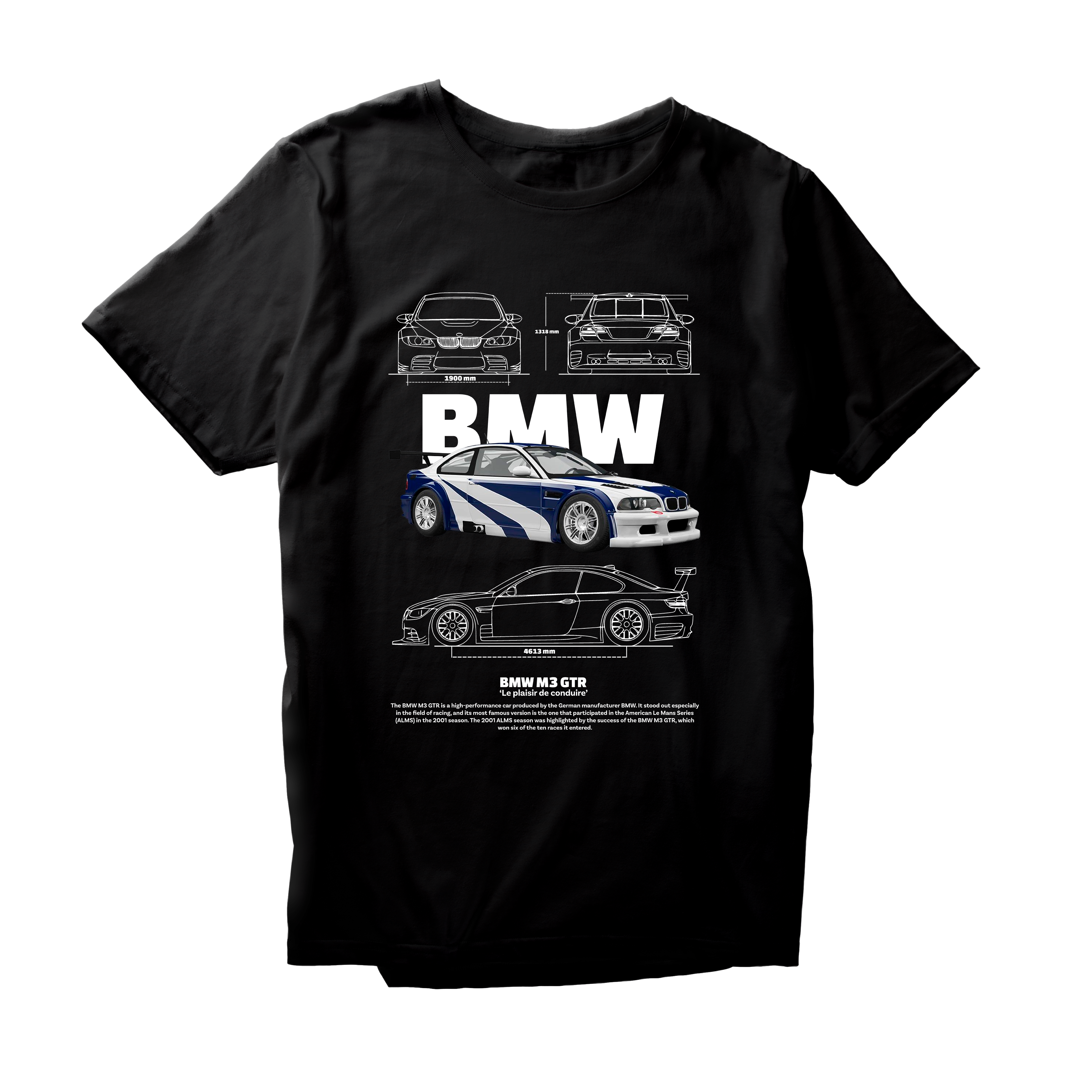 Alfaq BMW M3 GTR W T-Shirt