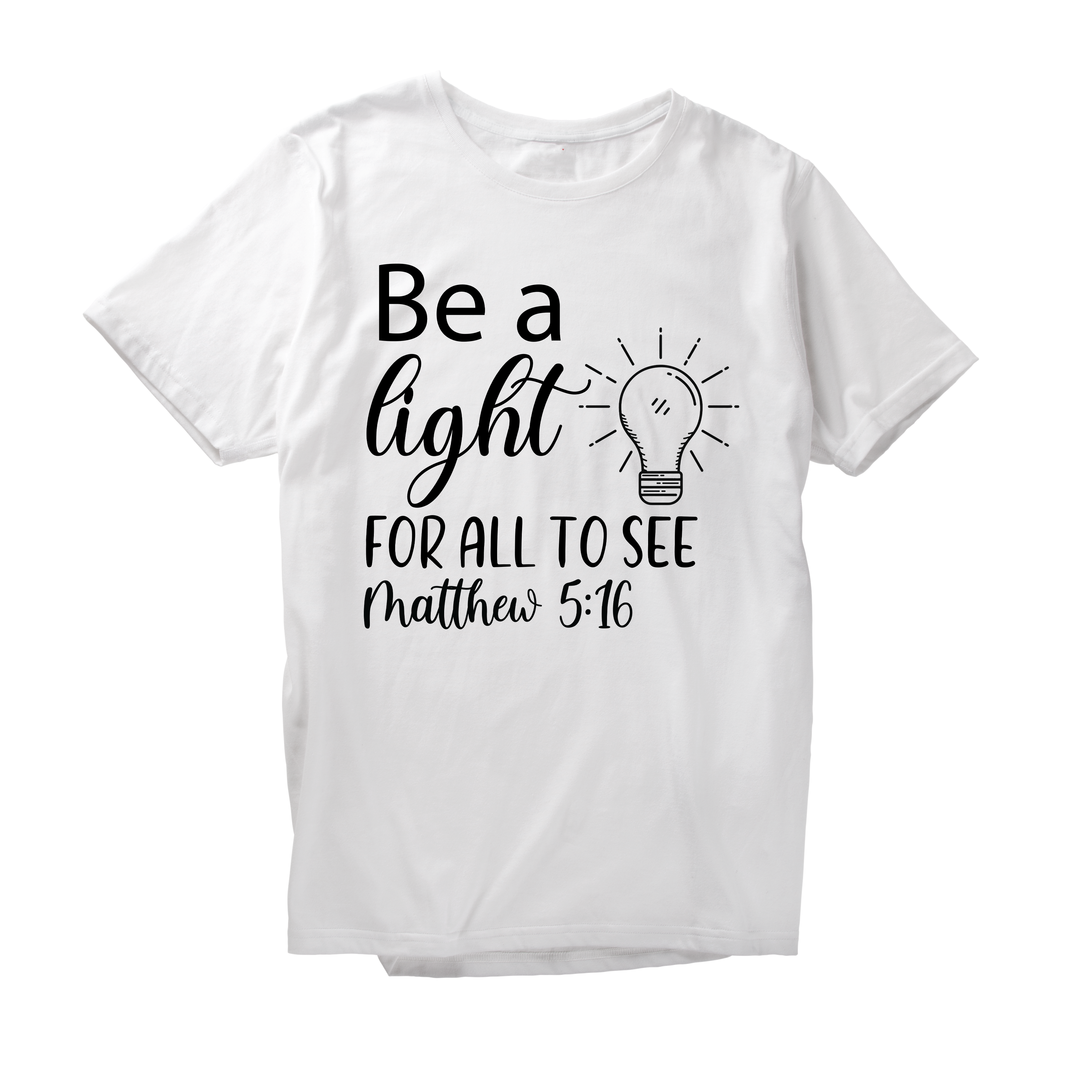 Alfaq Be A Light For All To See Mattew T-Shirt
