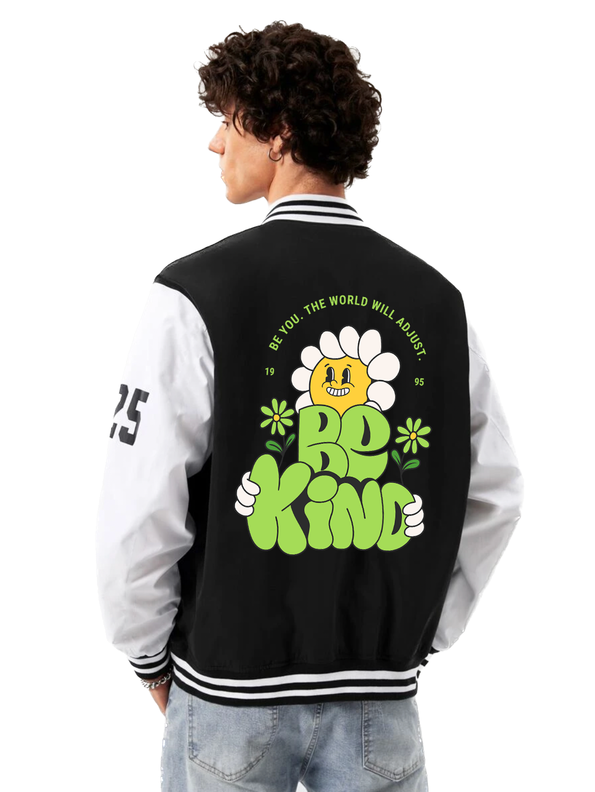 Alfaq Be Kind Varsity Jacket