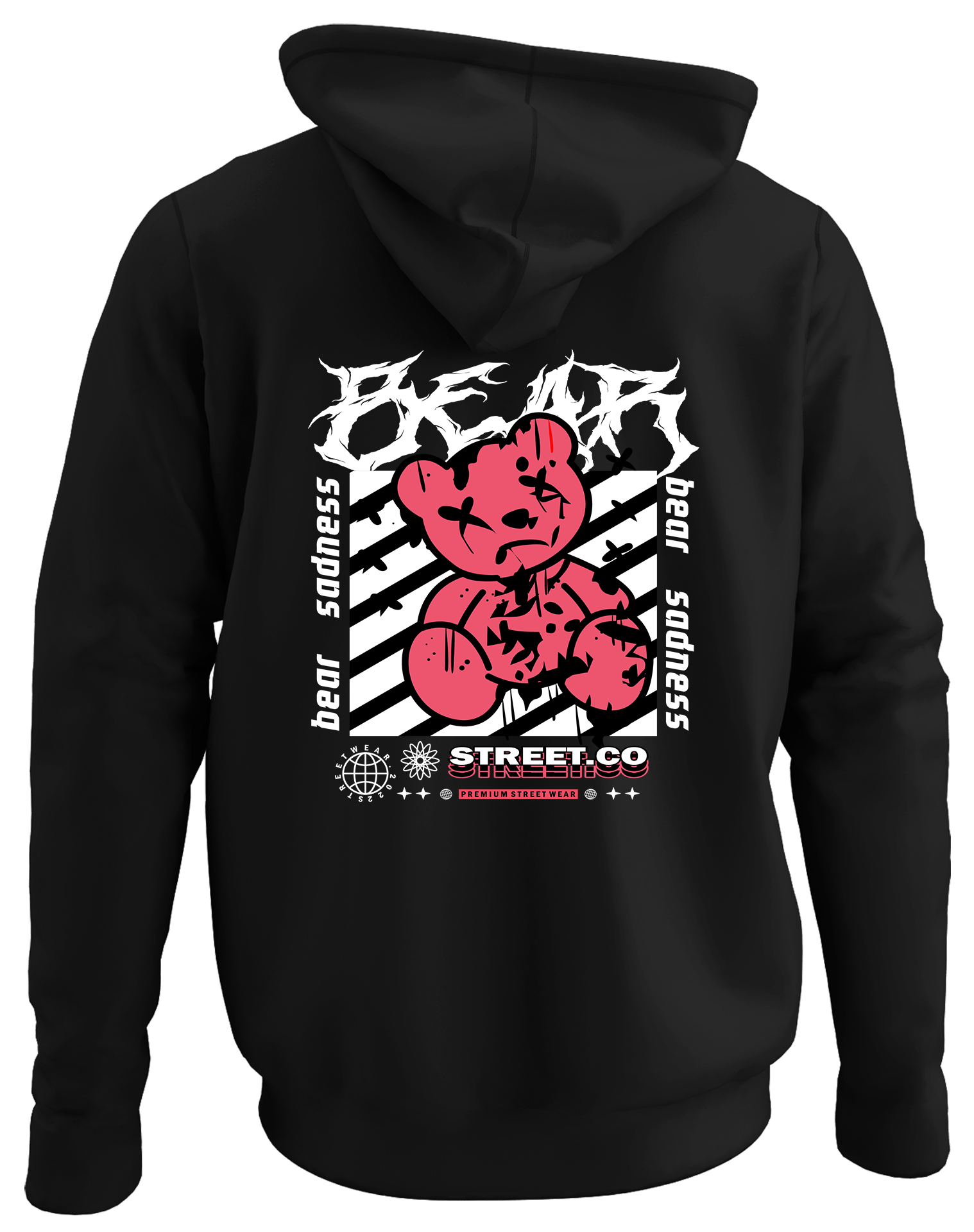 Alfaq Bear Sadness hoodie