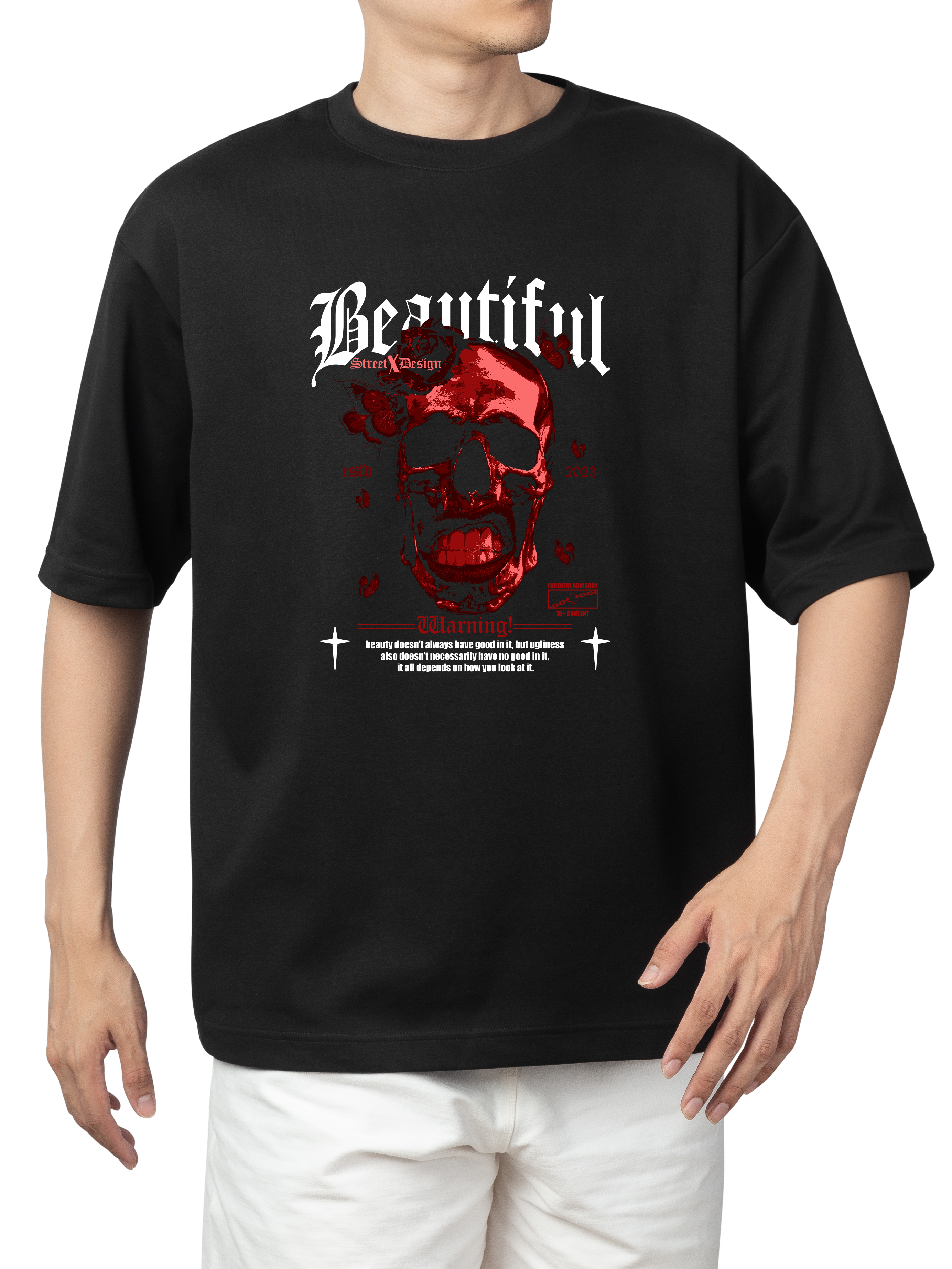 Alfaq Beautiful Oversized T-Shirt