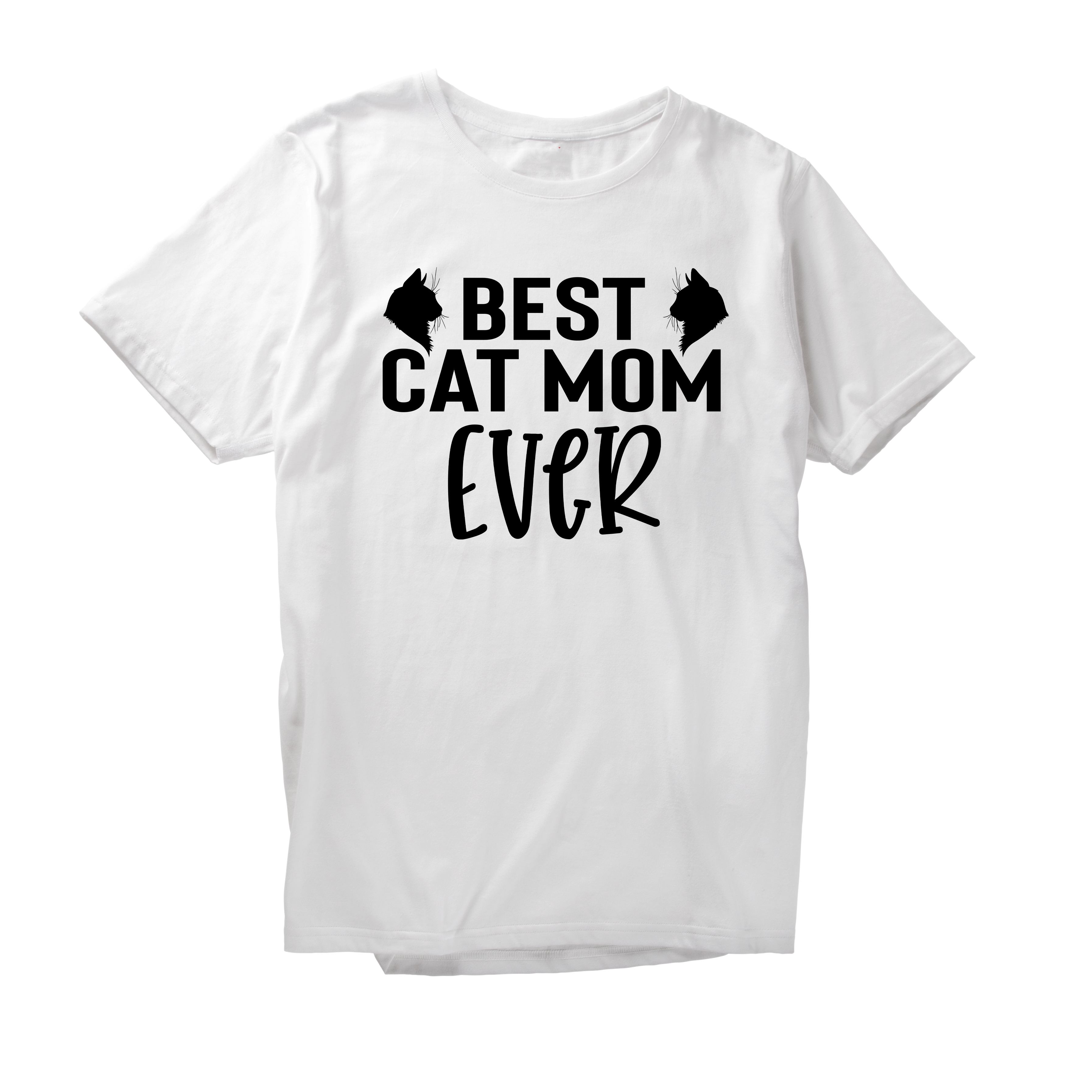 Alfaq Best Cat Mom Ever T-Shirt