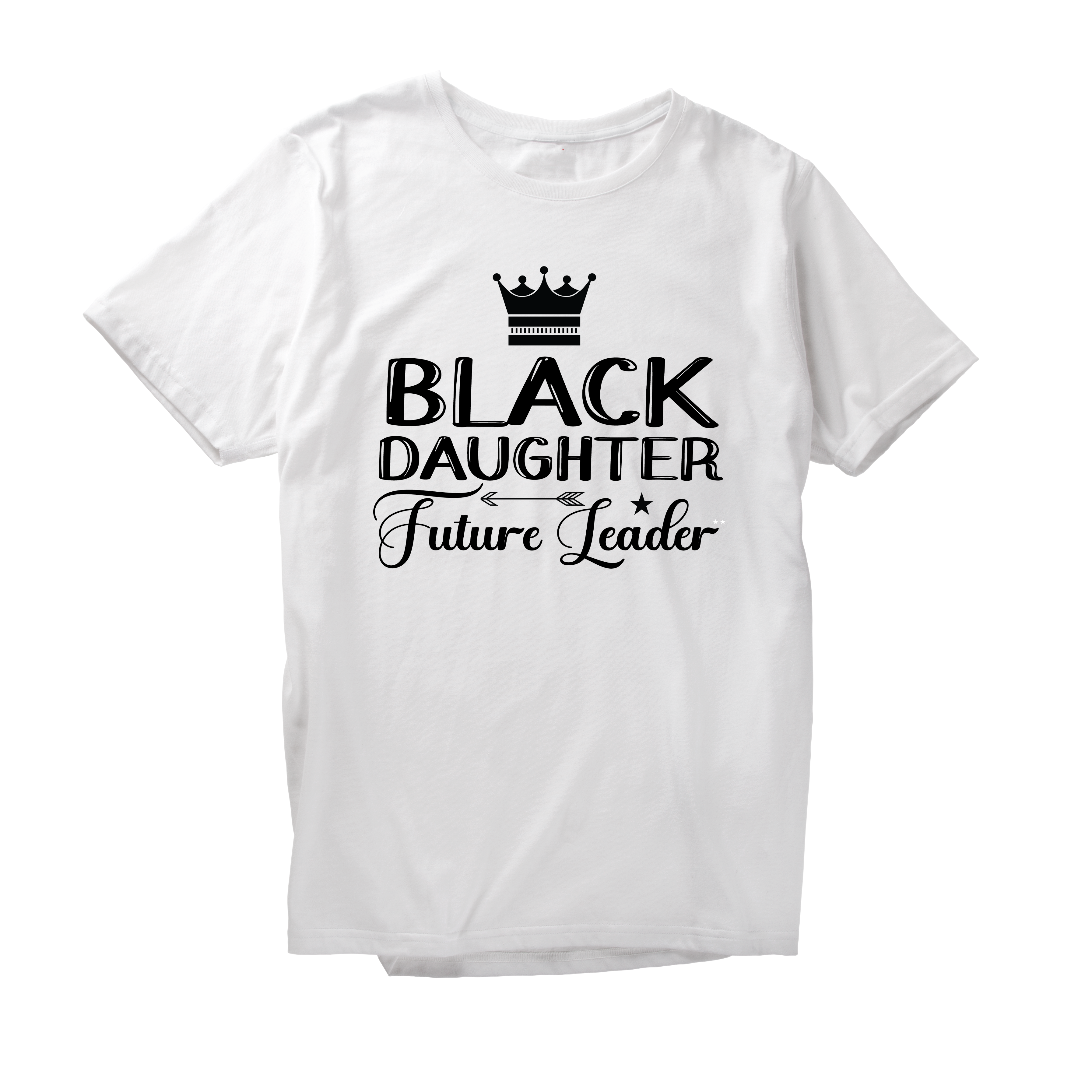 Alfaq Black daughter future leader T-Shirt
