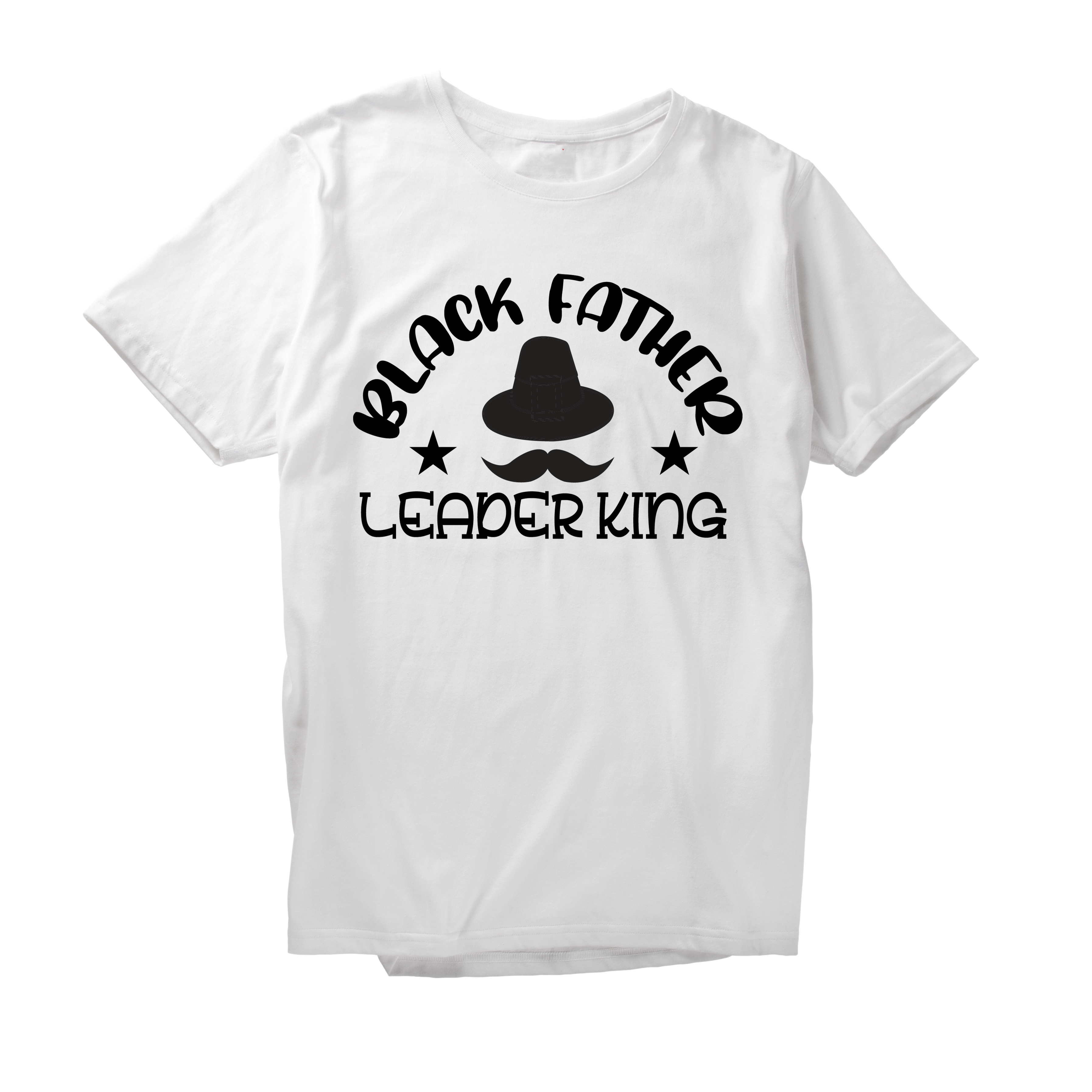 Alfaq Black father leader king T-Shirt