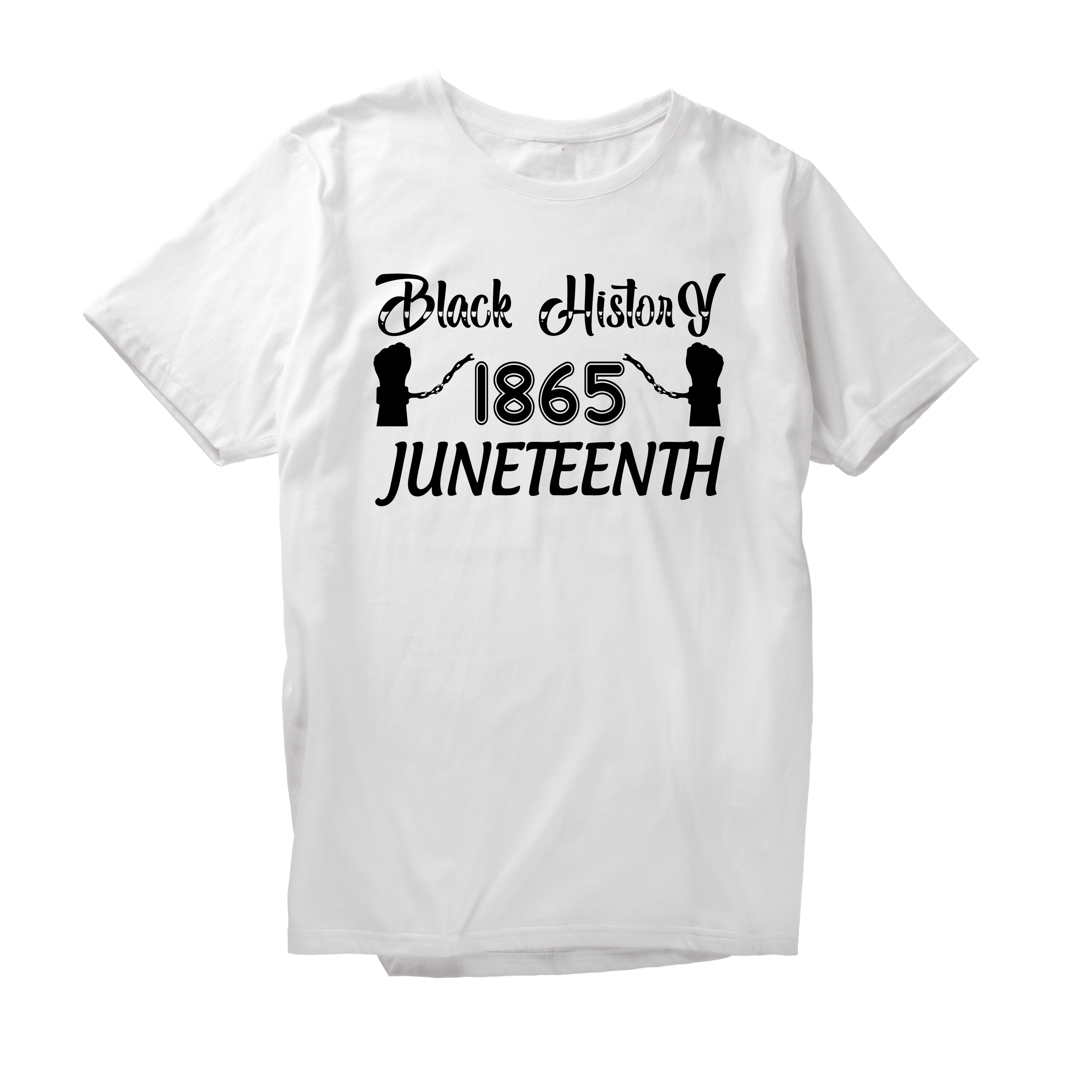 Alfaq Black history 1865 Juneteenth T-Shirt