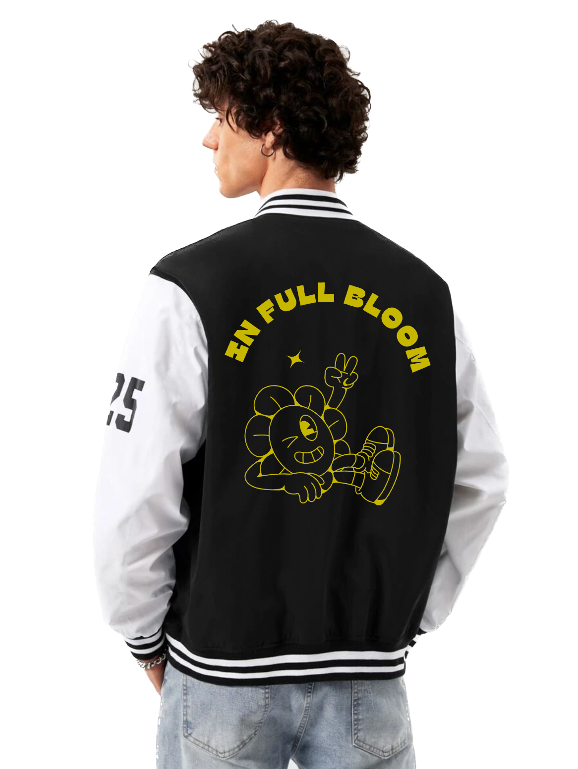 Alfaq Bloom Varsity Jacket
