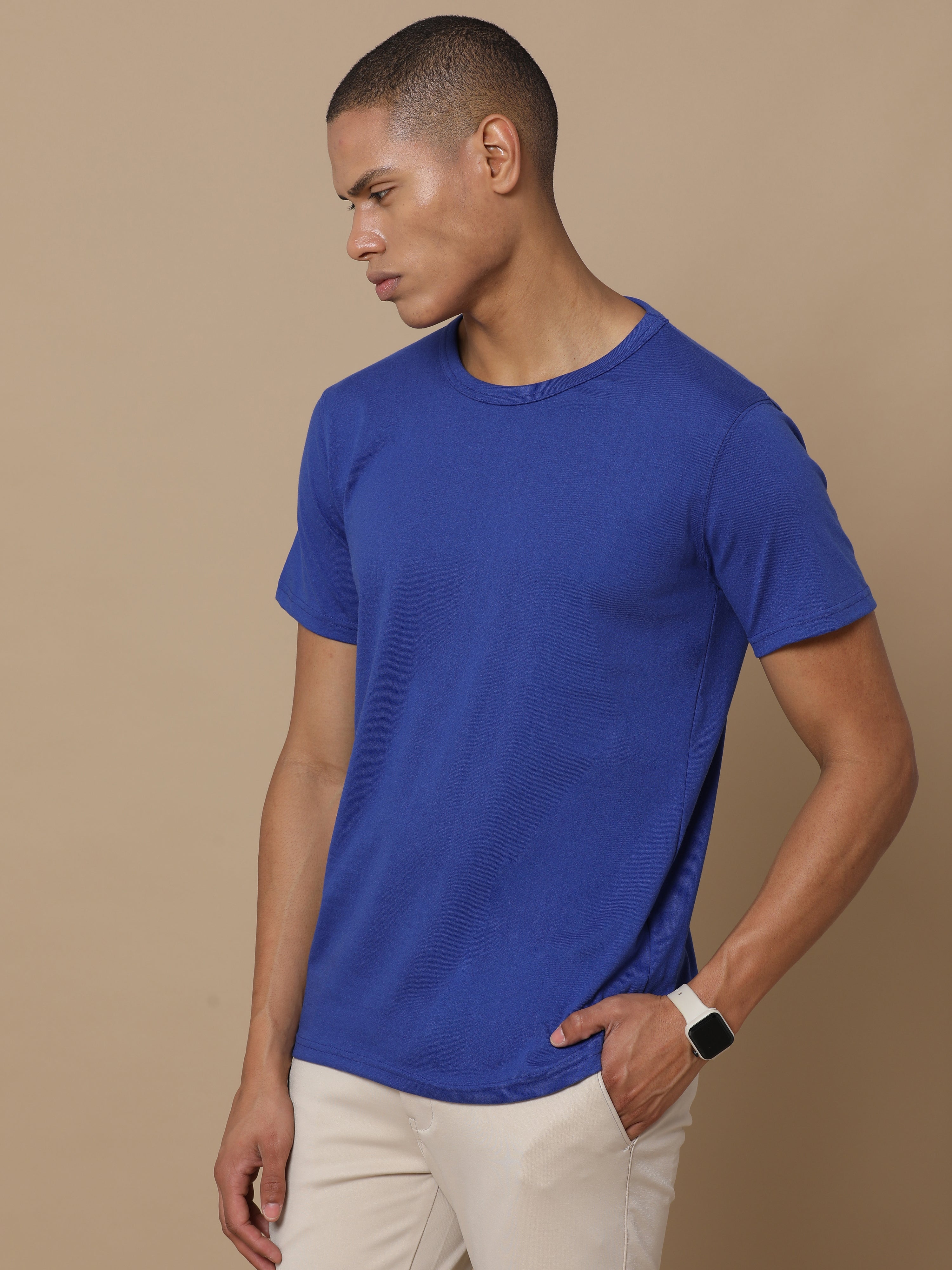 Basic Sustinable Blue T-shirt