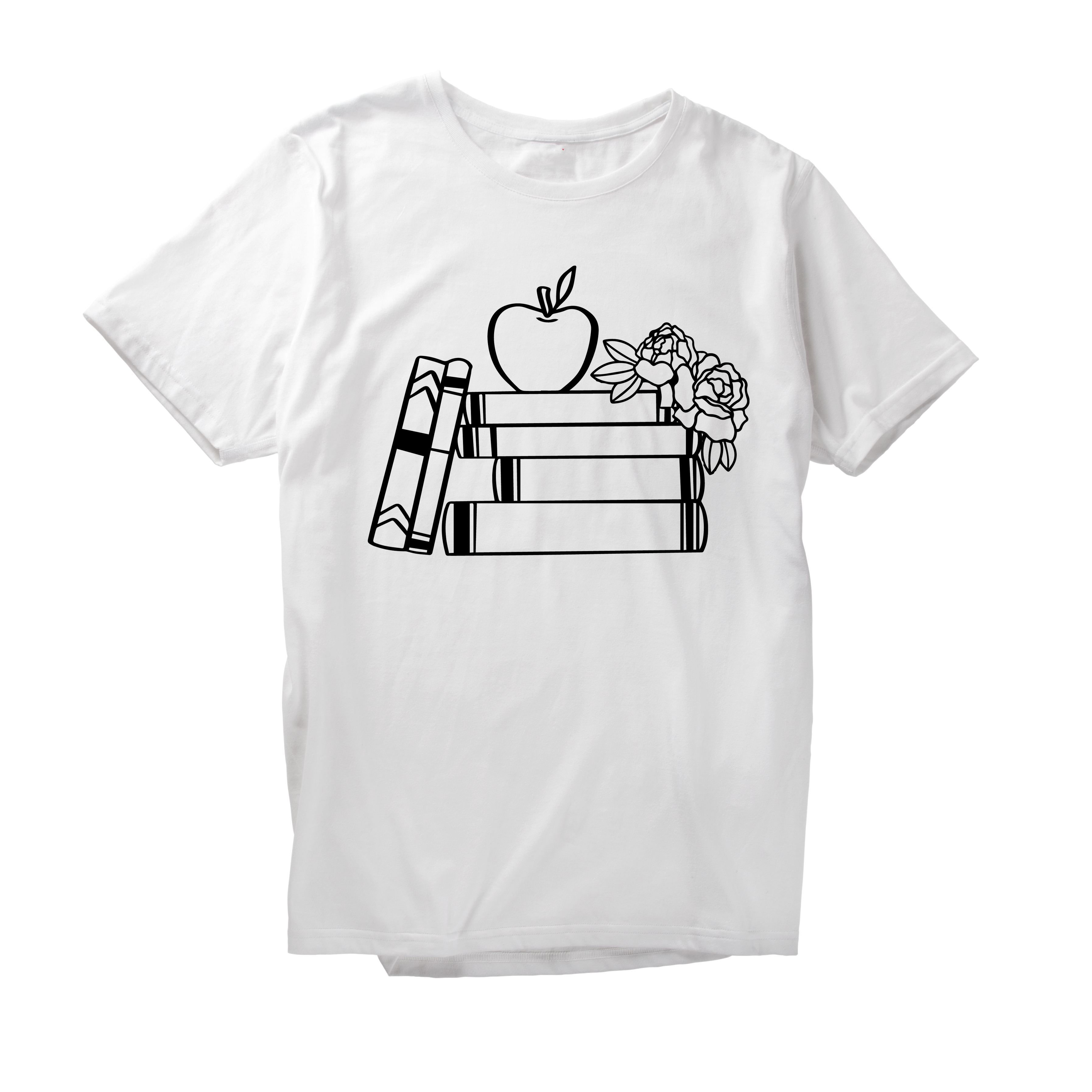 Alfaq Book & Apple T-Shirt