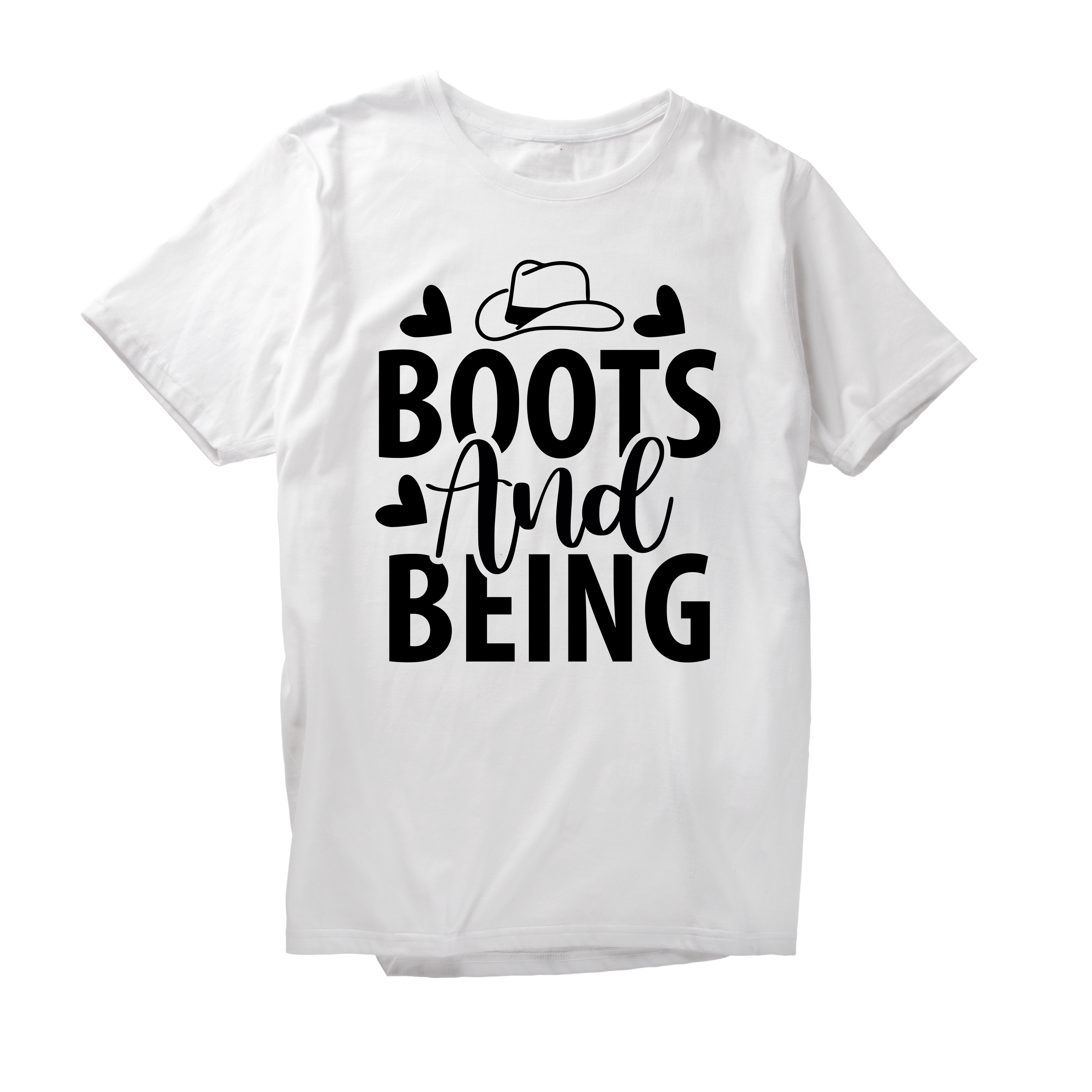 Alfaq Boots and being T-Shirt
