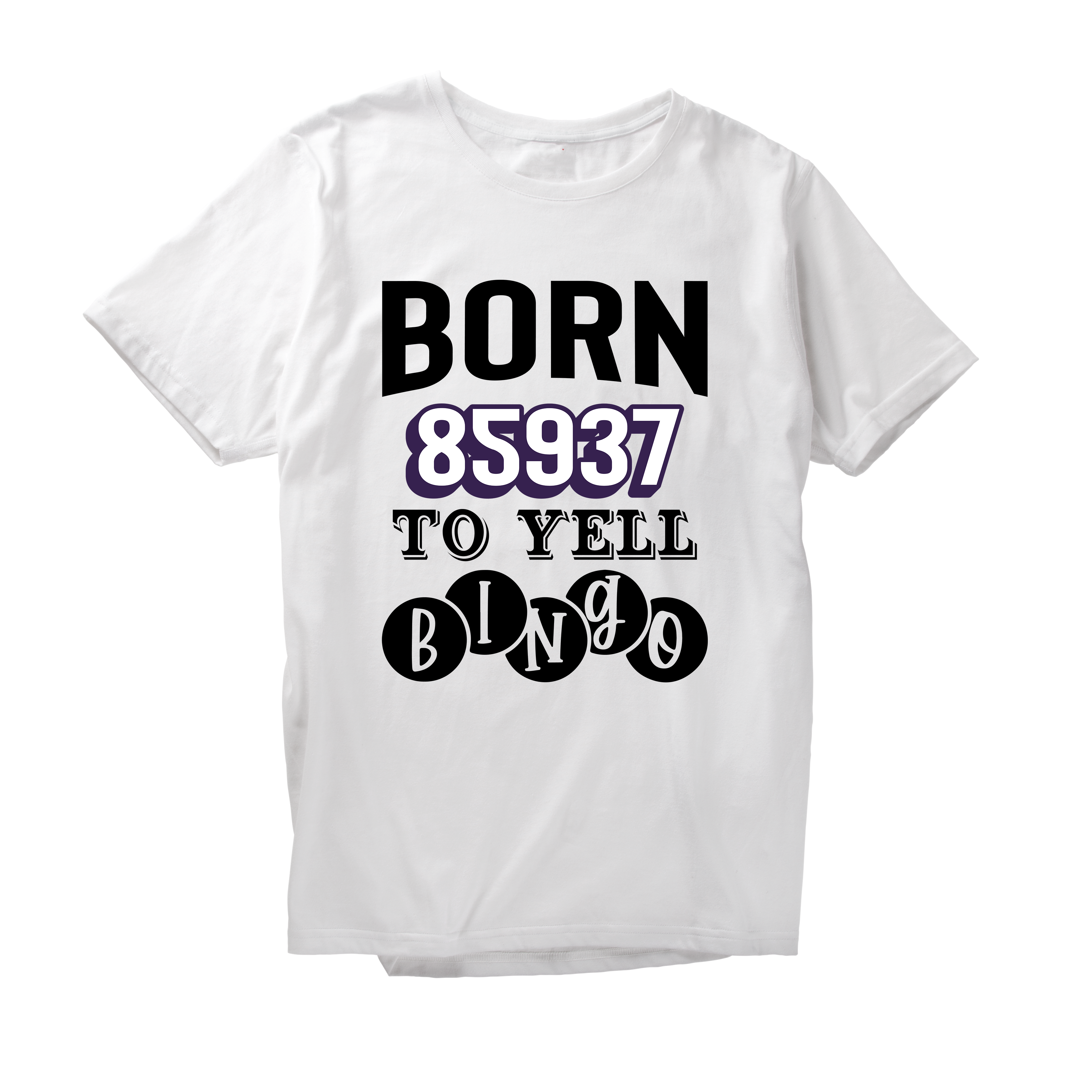 Alfaq Born 85937 To Yell Bingo T-Shirt