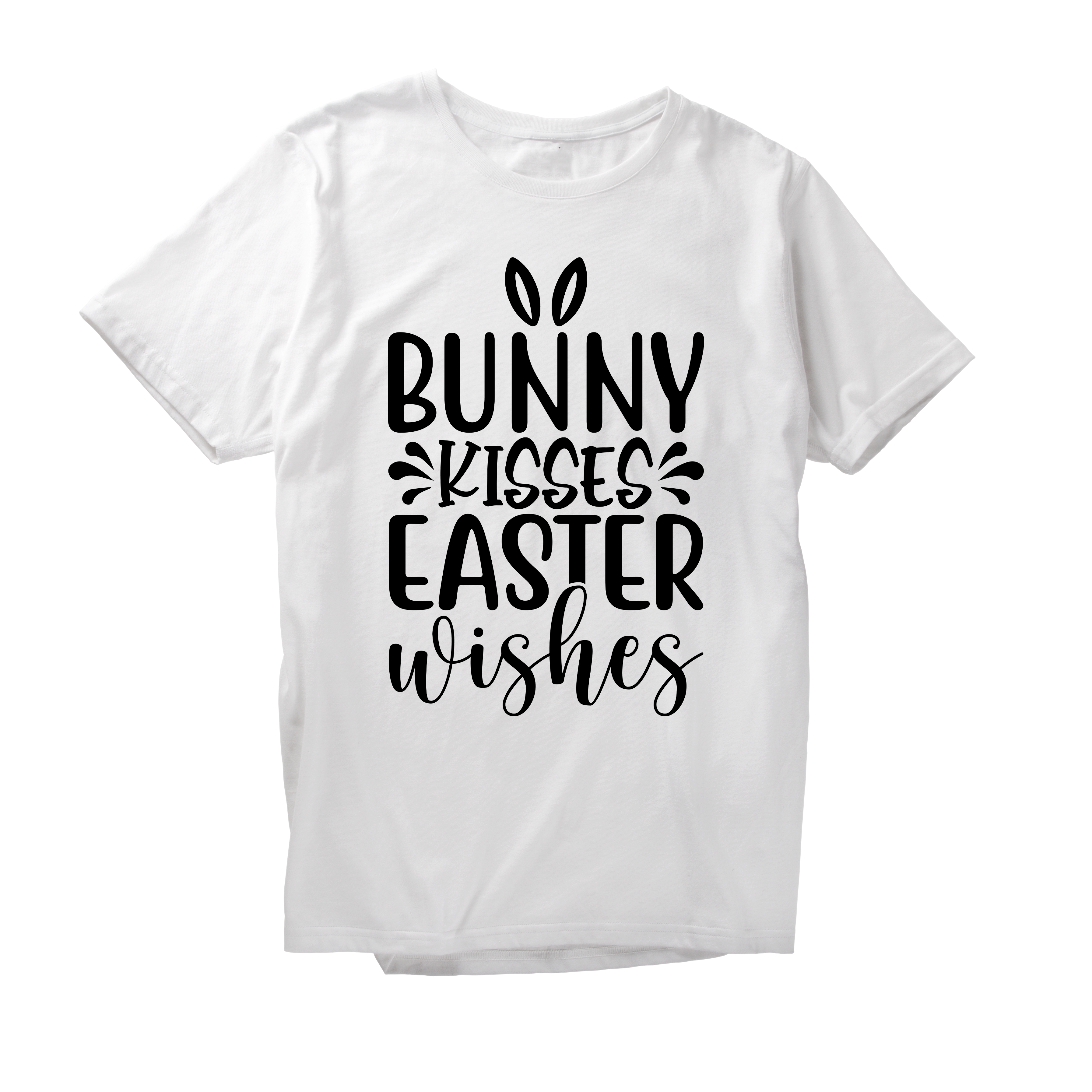 Alfaq Bunny Kisses Easter Wishes T-Shirt