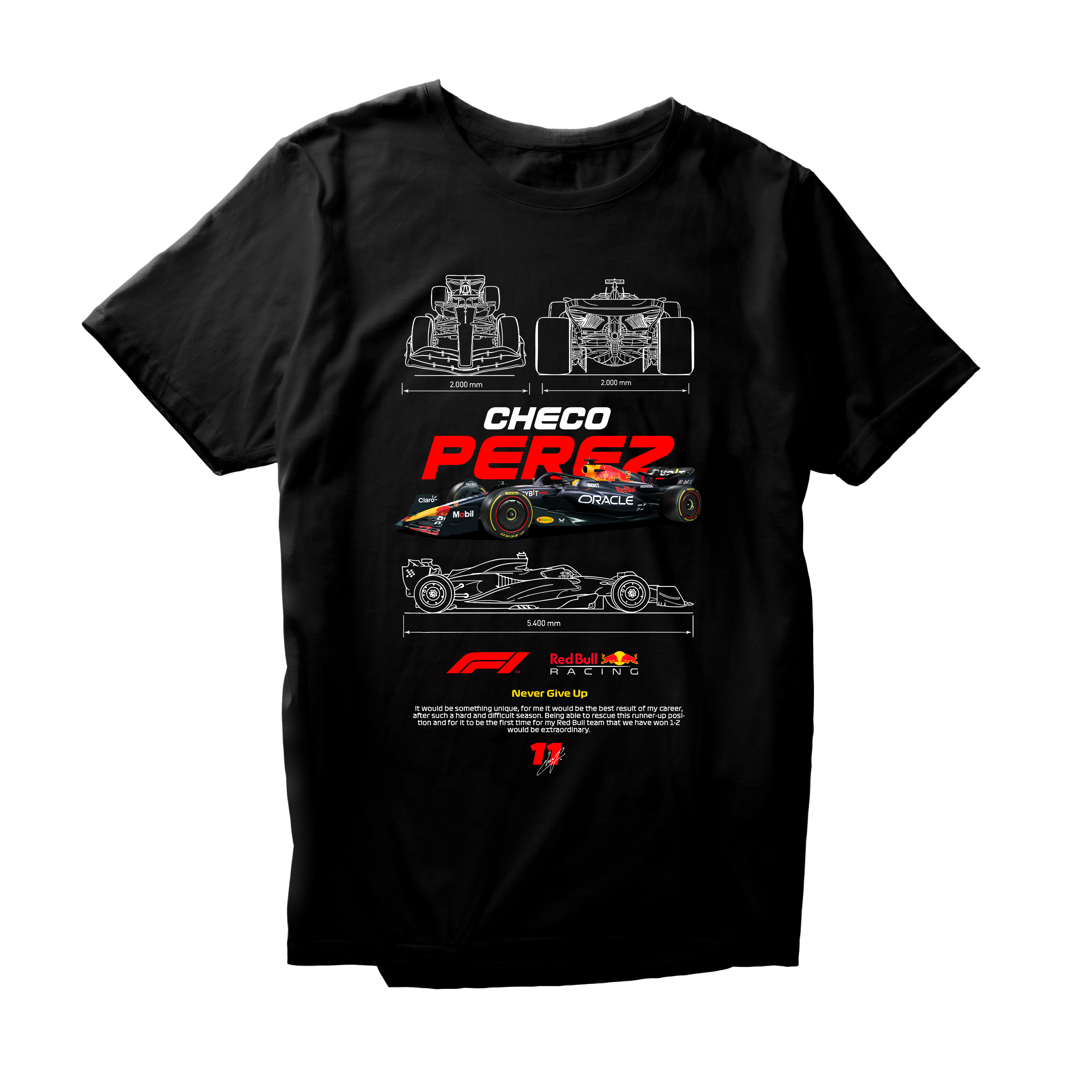 Alfaq CHECO PEREZ F1 2 T-Shirt
