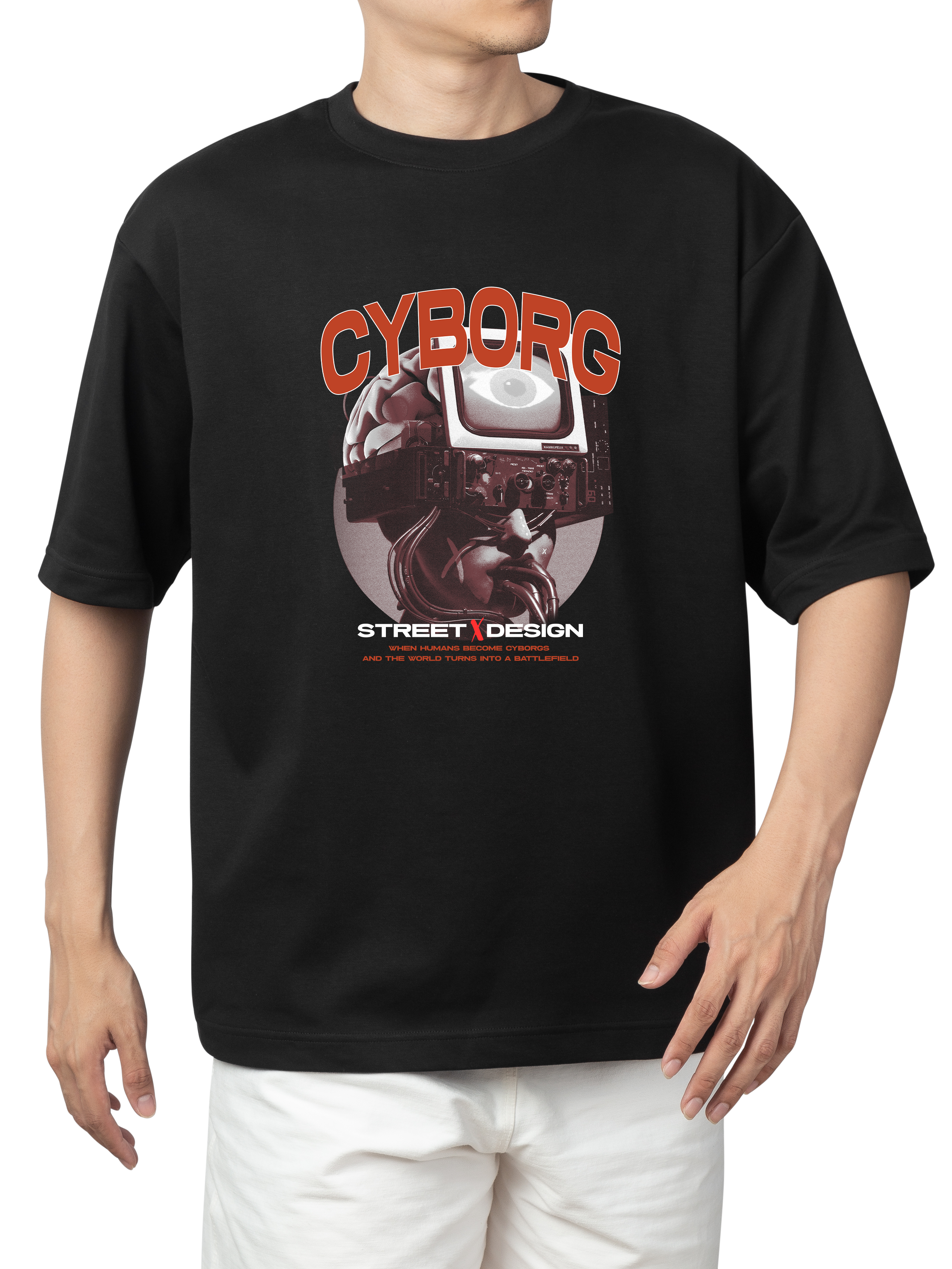 Alfaq Cyborg Oversized T-shirt