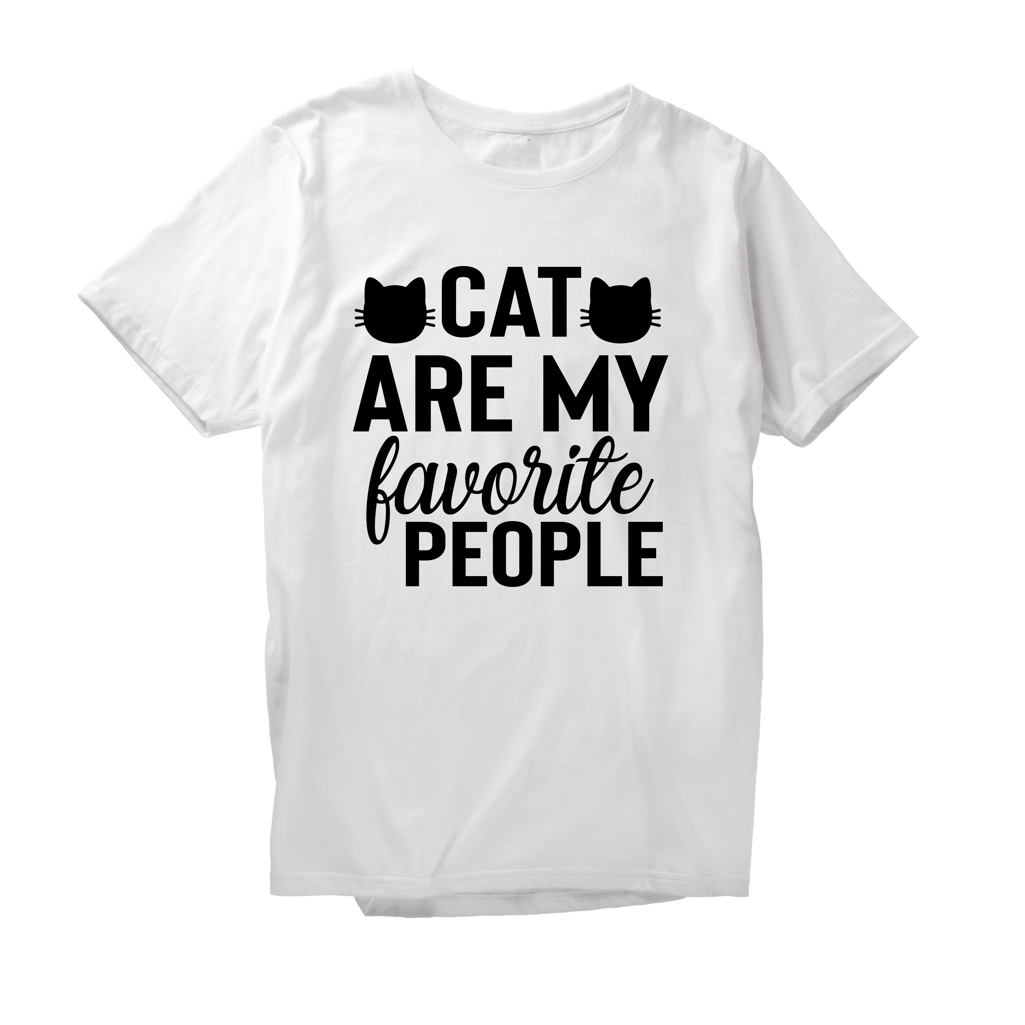 Alfaq Cat are my favorite People T-Shirt
