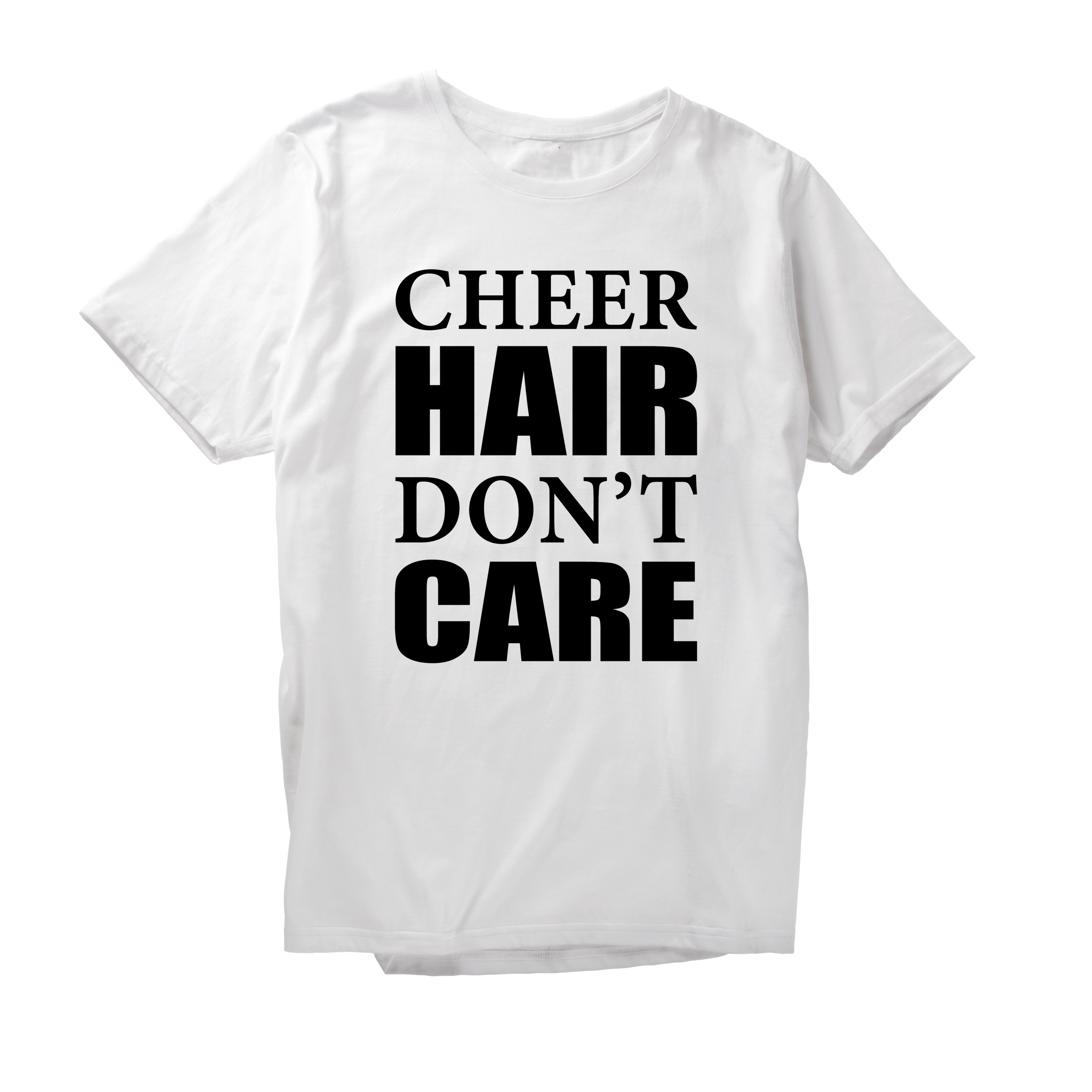 Alfaq Cheer Hair Don't Care T-Shirt