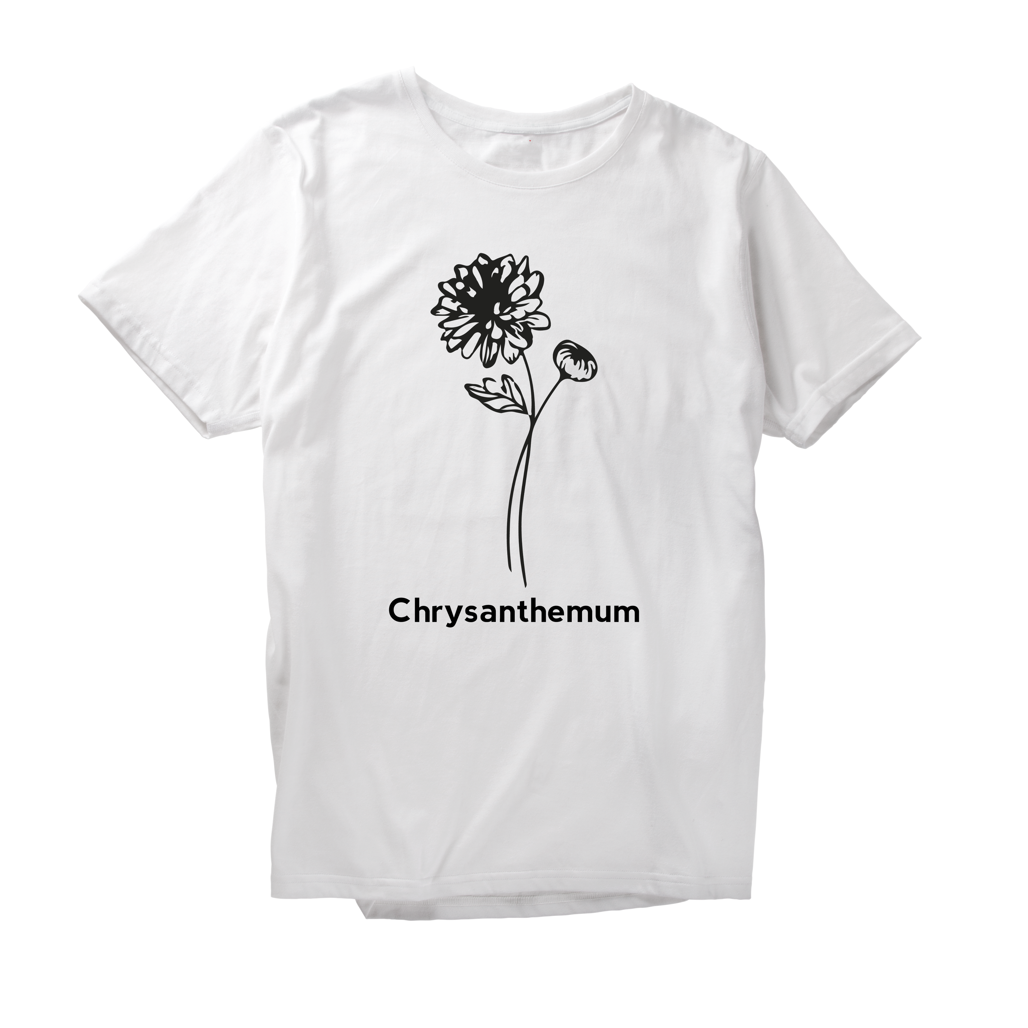 Alfaq Chrysanthemum Flower T-Shirt
