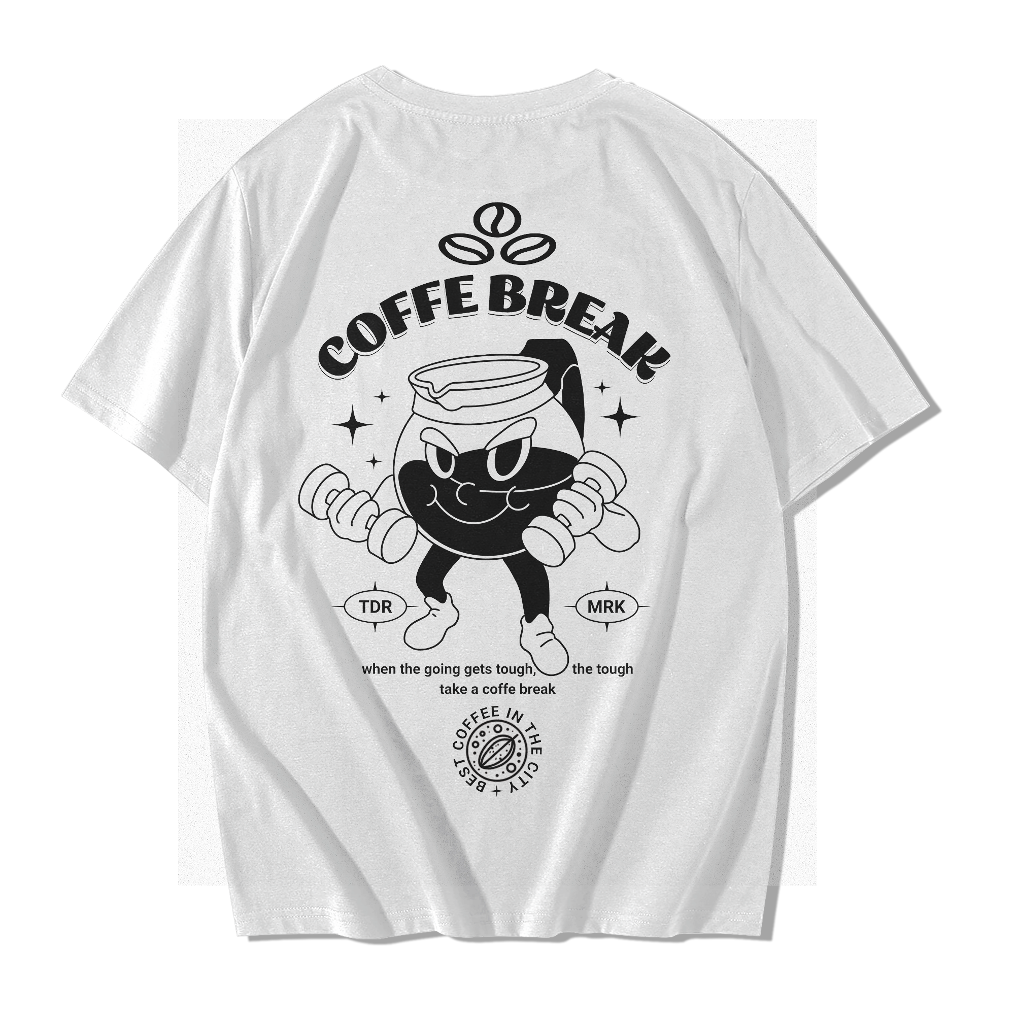 Alfaq Coffe Break Oversized T-Shirt