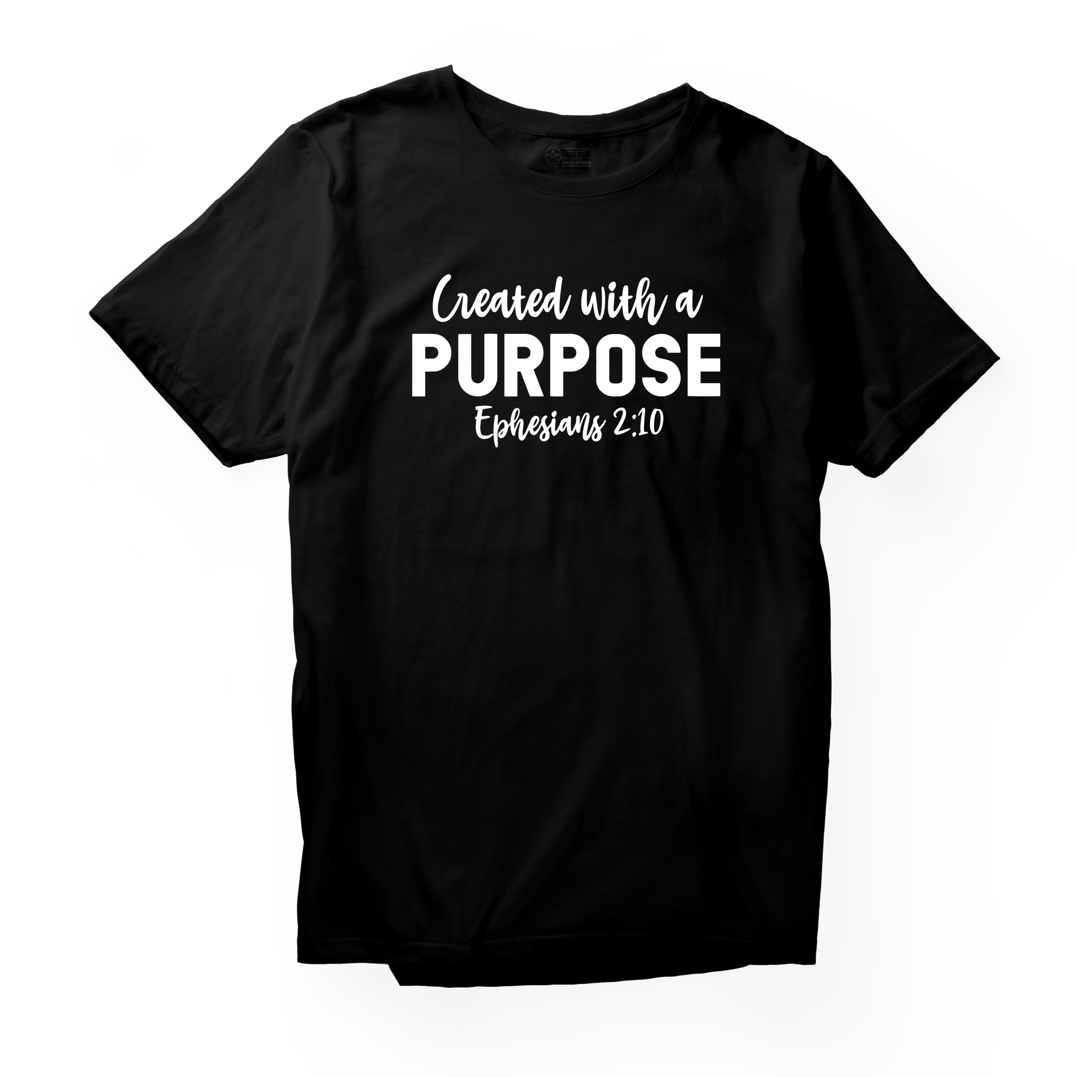 Alfaq Created With A Purpose WH T-Shirt