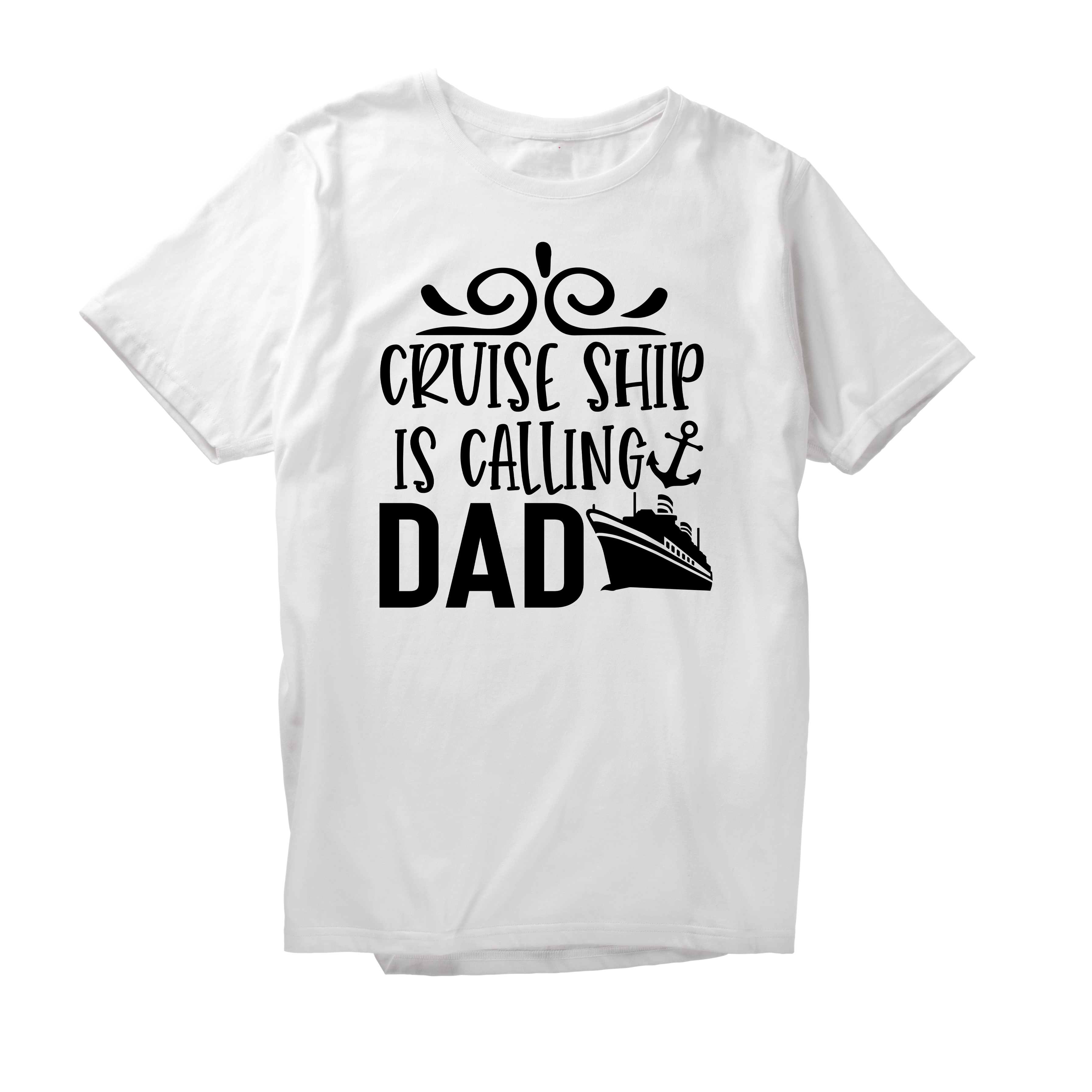 Alfaq Cruise Ship Is Calling Dad T-Shirt
